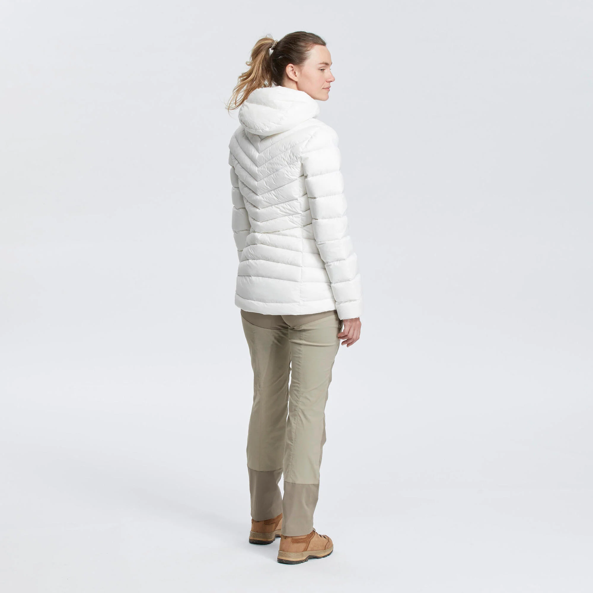 Forclaz Women's MT500 Hooded Down Puffer Jacket