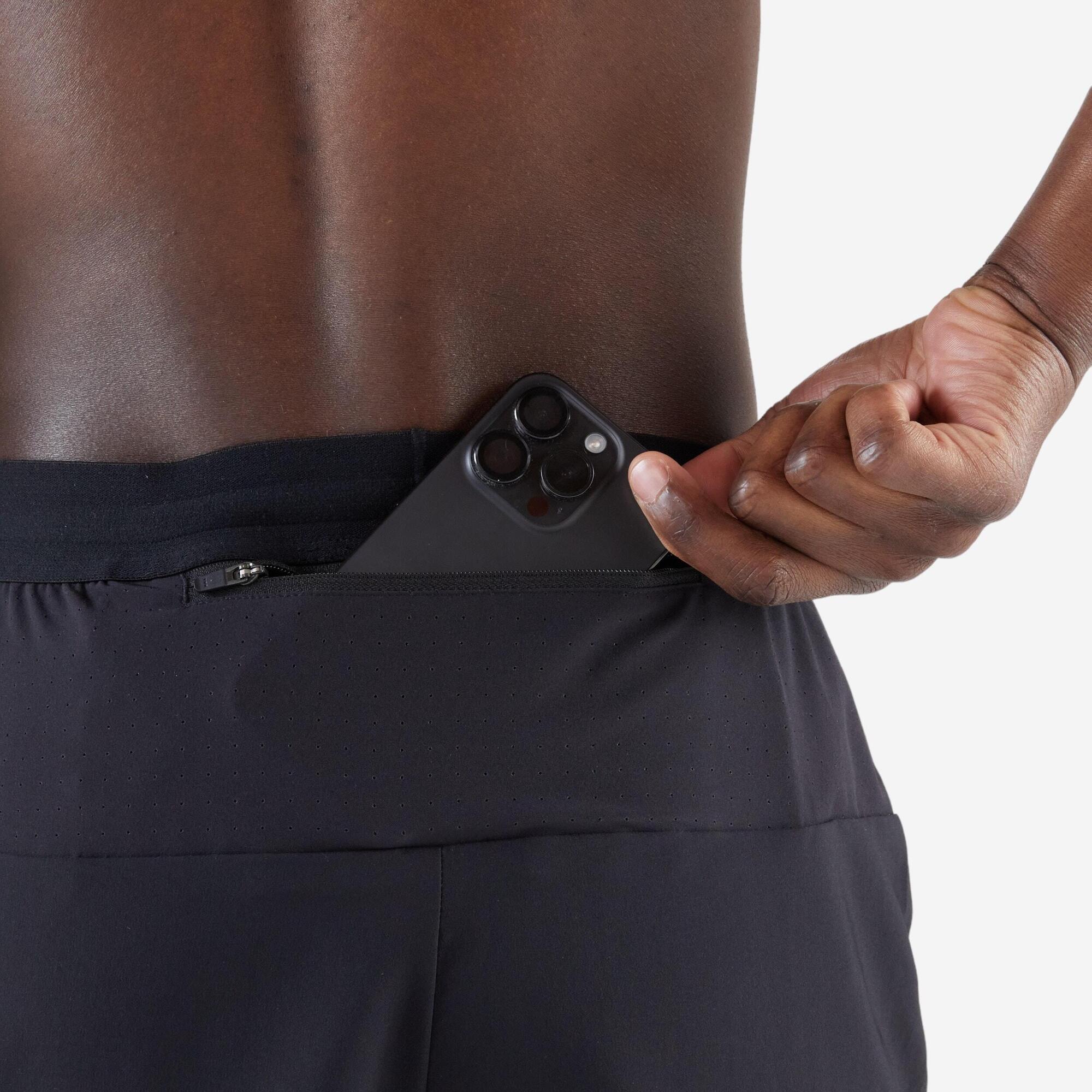 Kiprun Men's Run 500 Breathable Dry+ Running Shorts