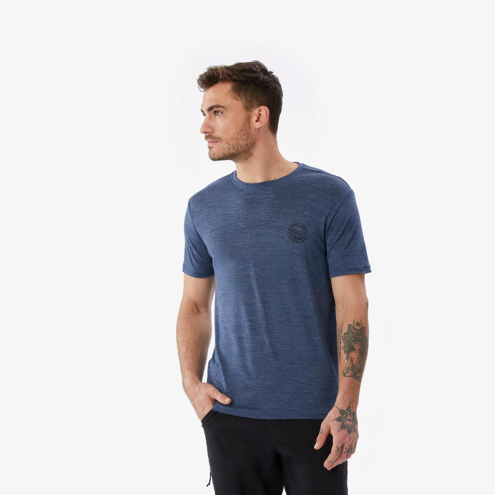 Simond Men's Travel 500 Merino Wool T-Shirt