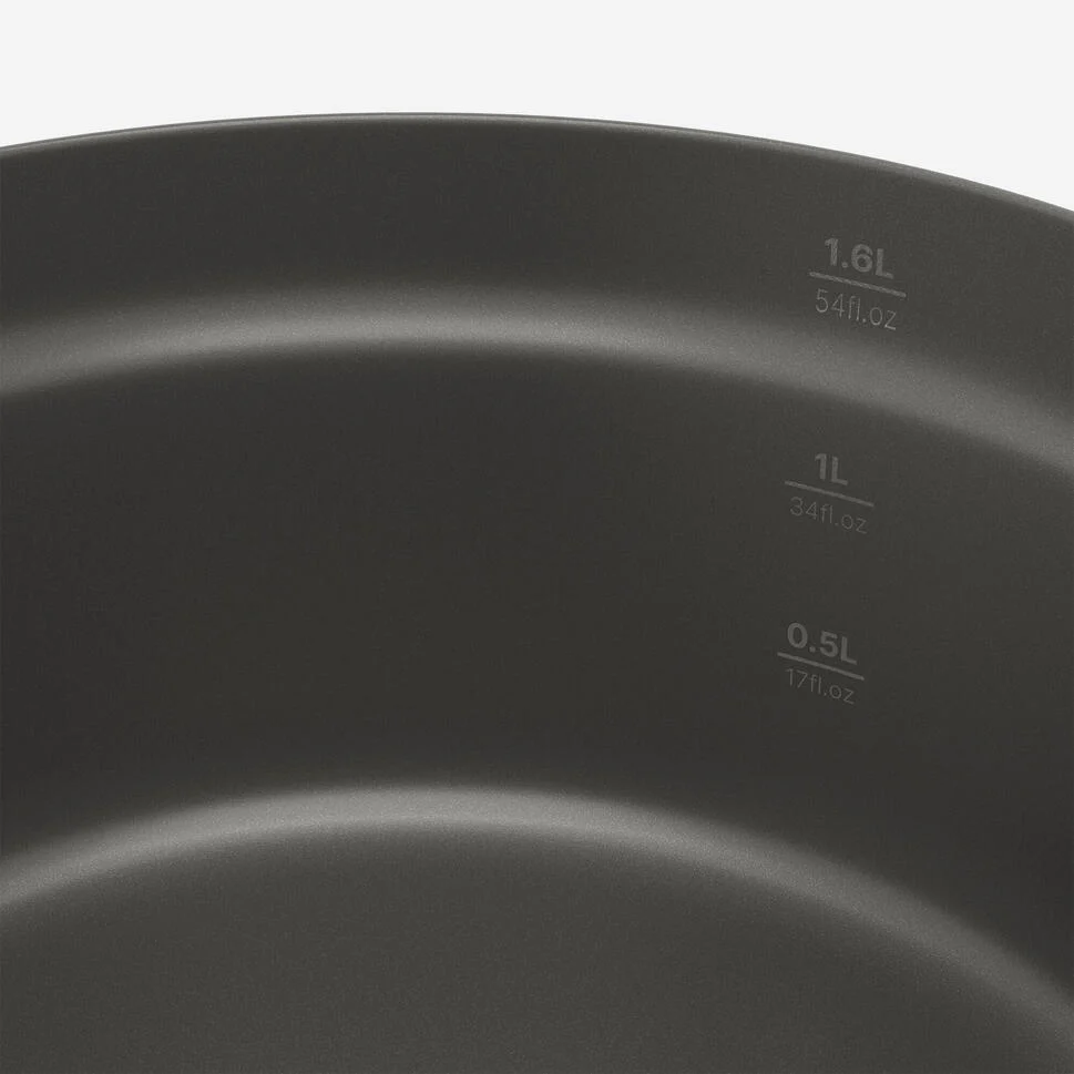 Quechua 500 Stainless Steel Non-Stick Camping Cookset – 15-Piece for 2 People