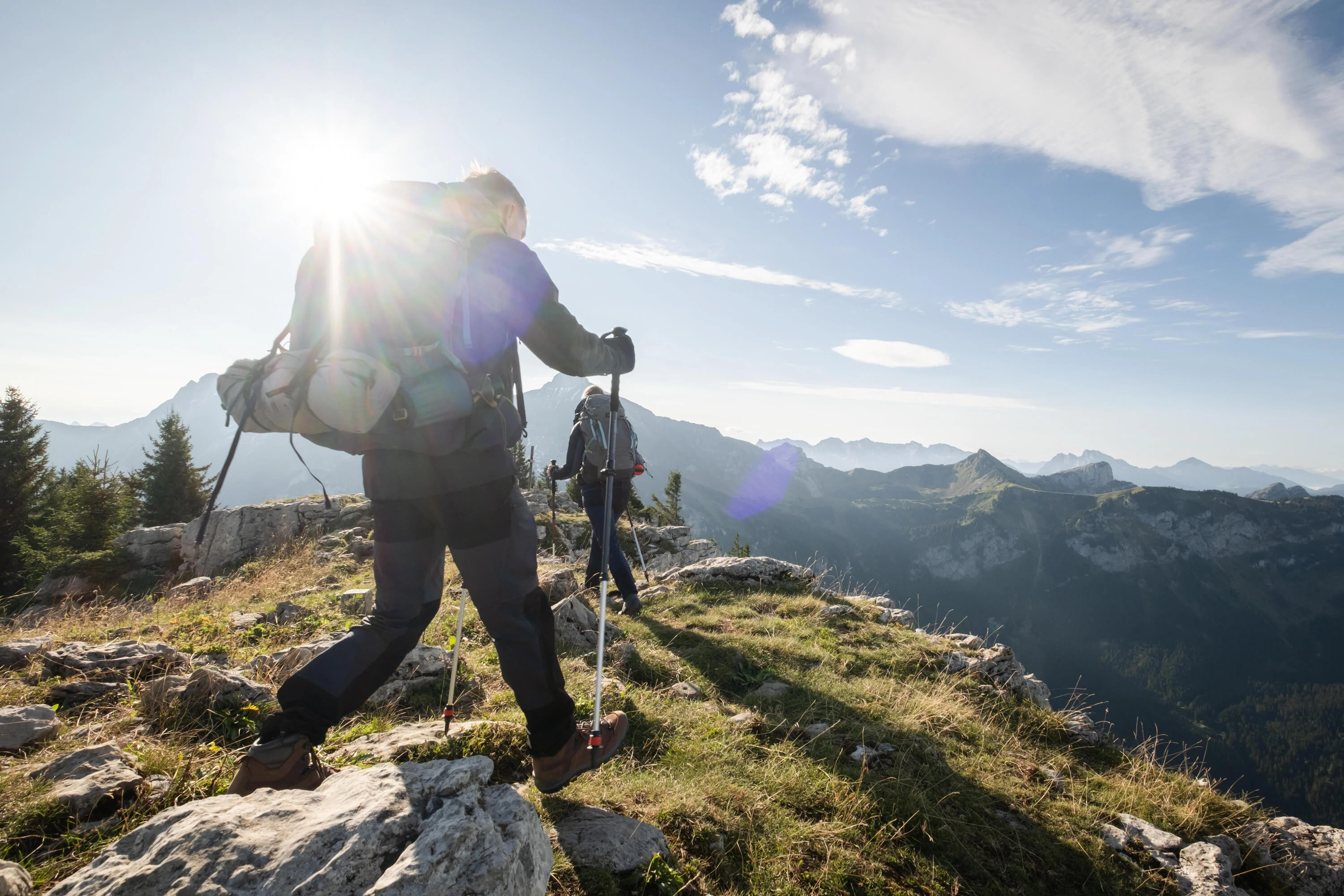 Simond Forclaz Men's MT500 2-in-1 Zip-Off Hiking Pants