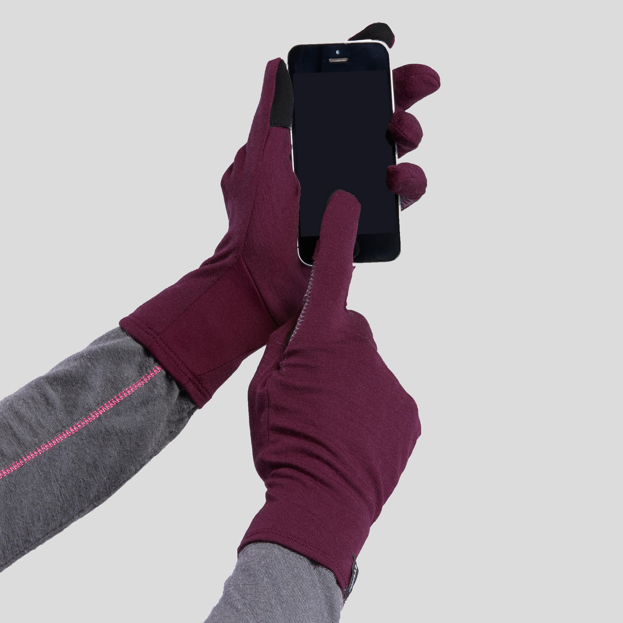 Forclaz Adult MT500 Merino Wool Liner Gloves