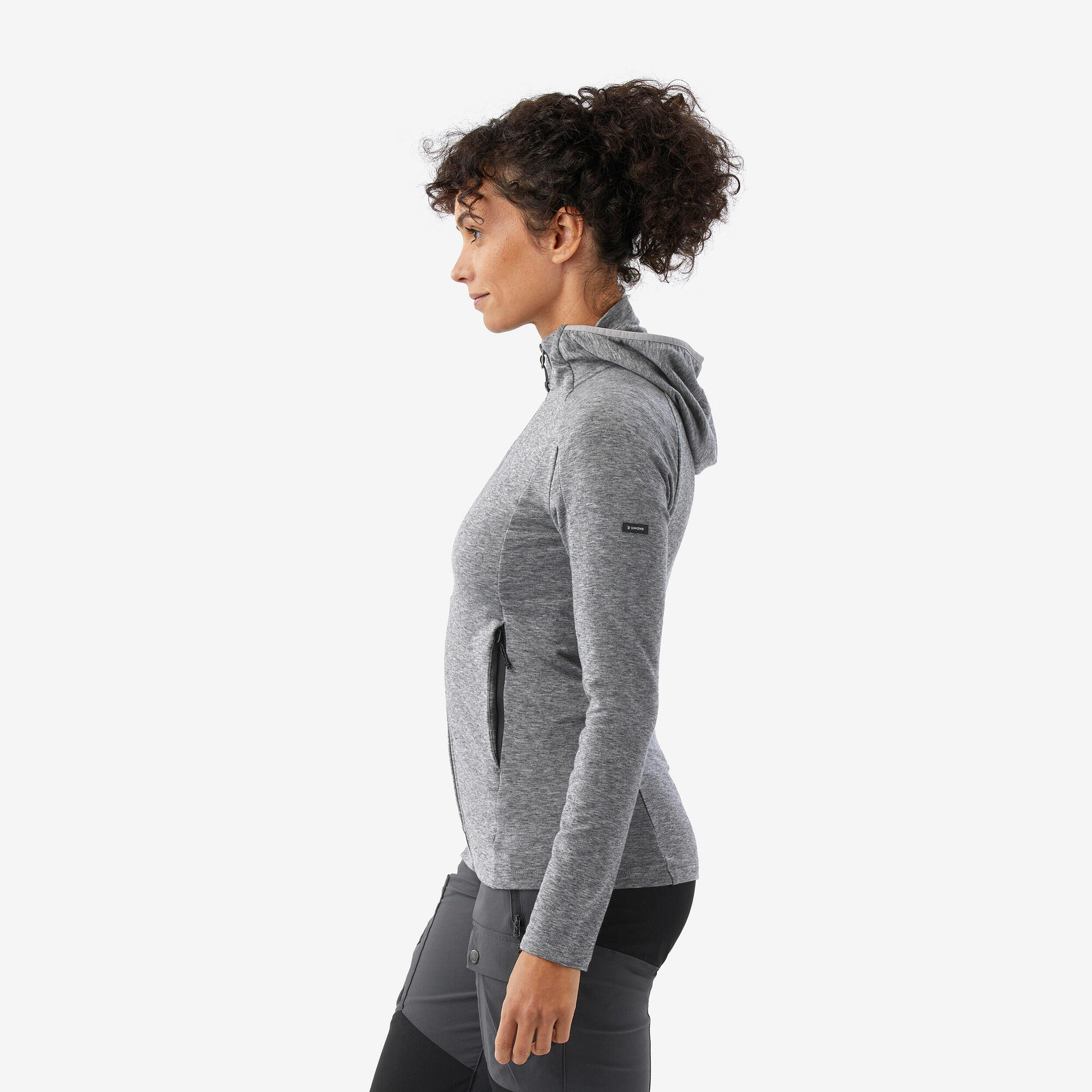 Simond Women's Merino and Lyocell Hooded Jacket Merino Fresh