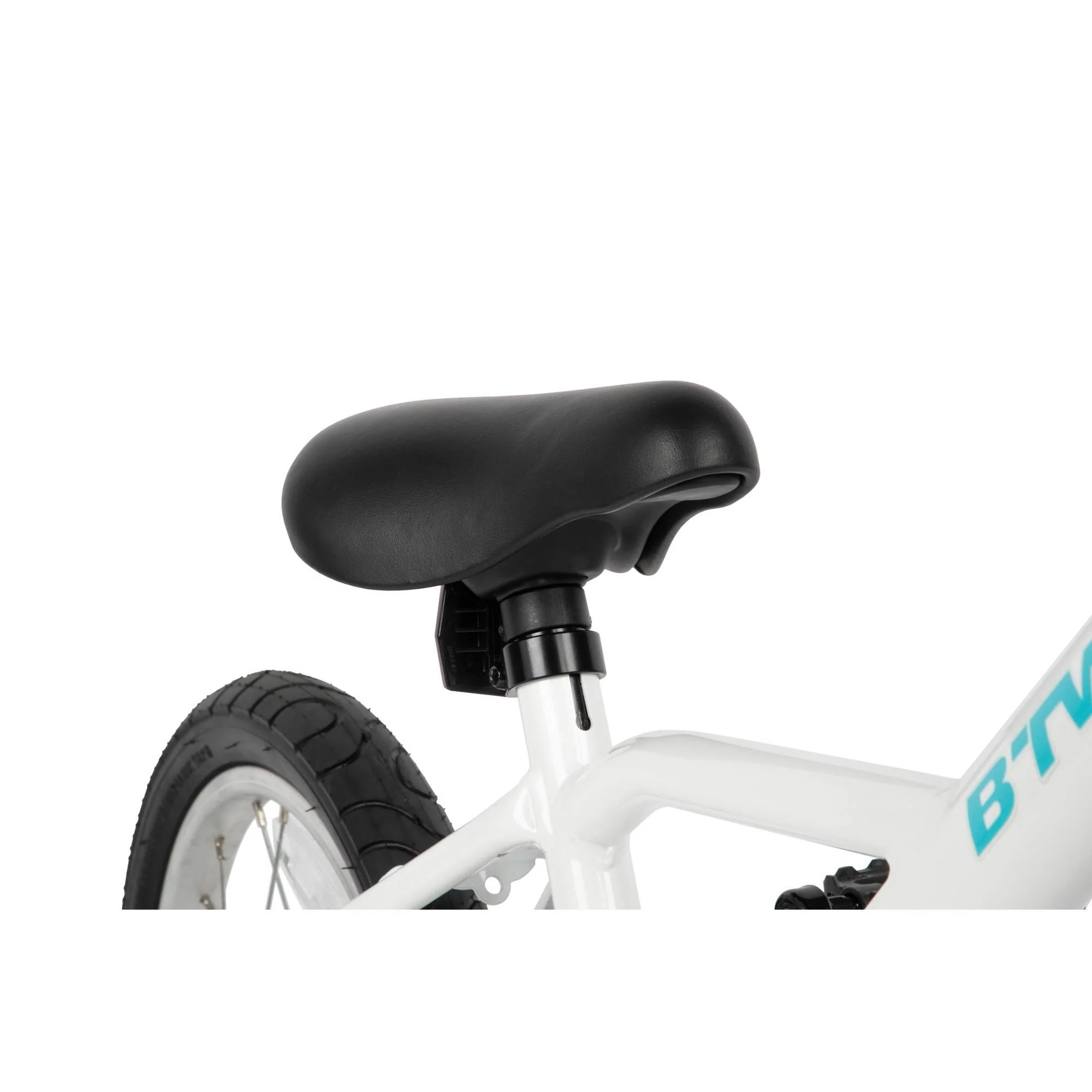 Btwin 100 Frosty Blue Hybrid Bike 16 Kids 3'7 to 4'0