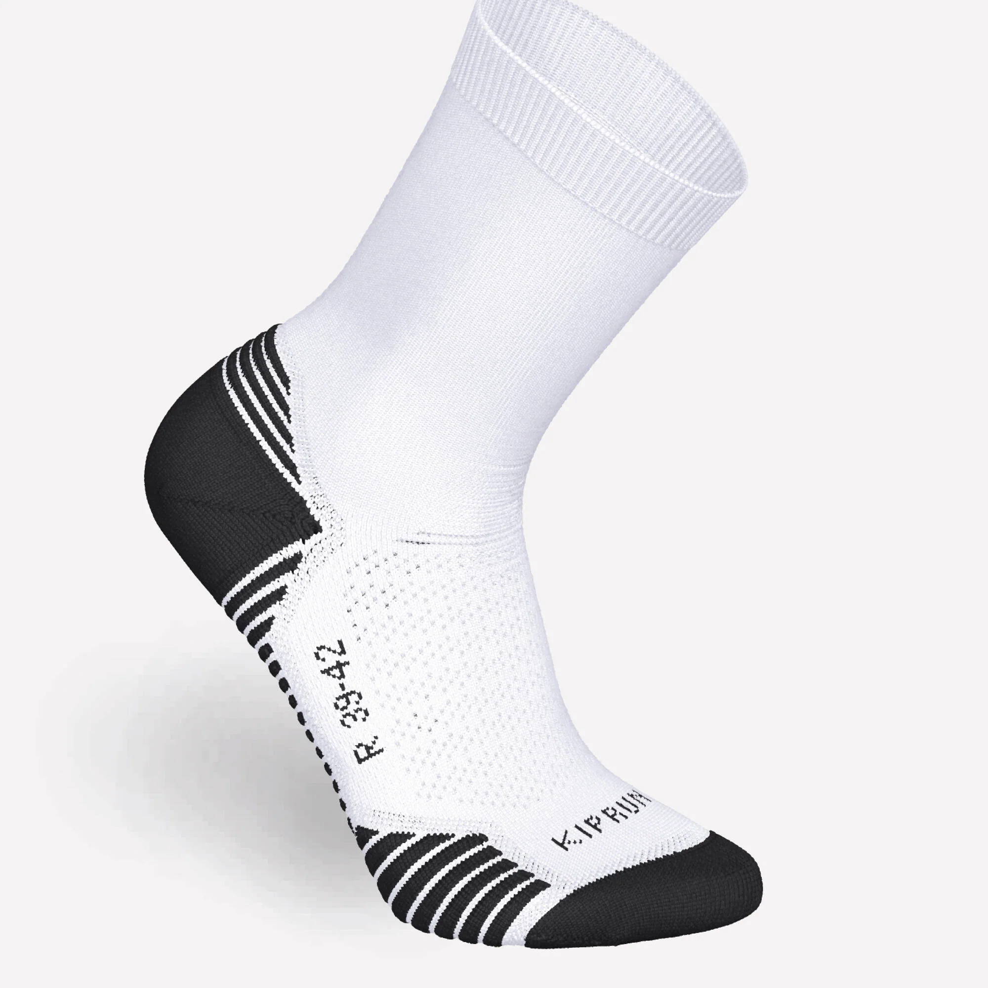 Kiprun Run 500 Thick Mid-Calf Socks 2-Pack
