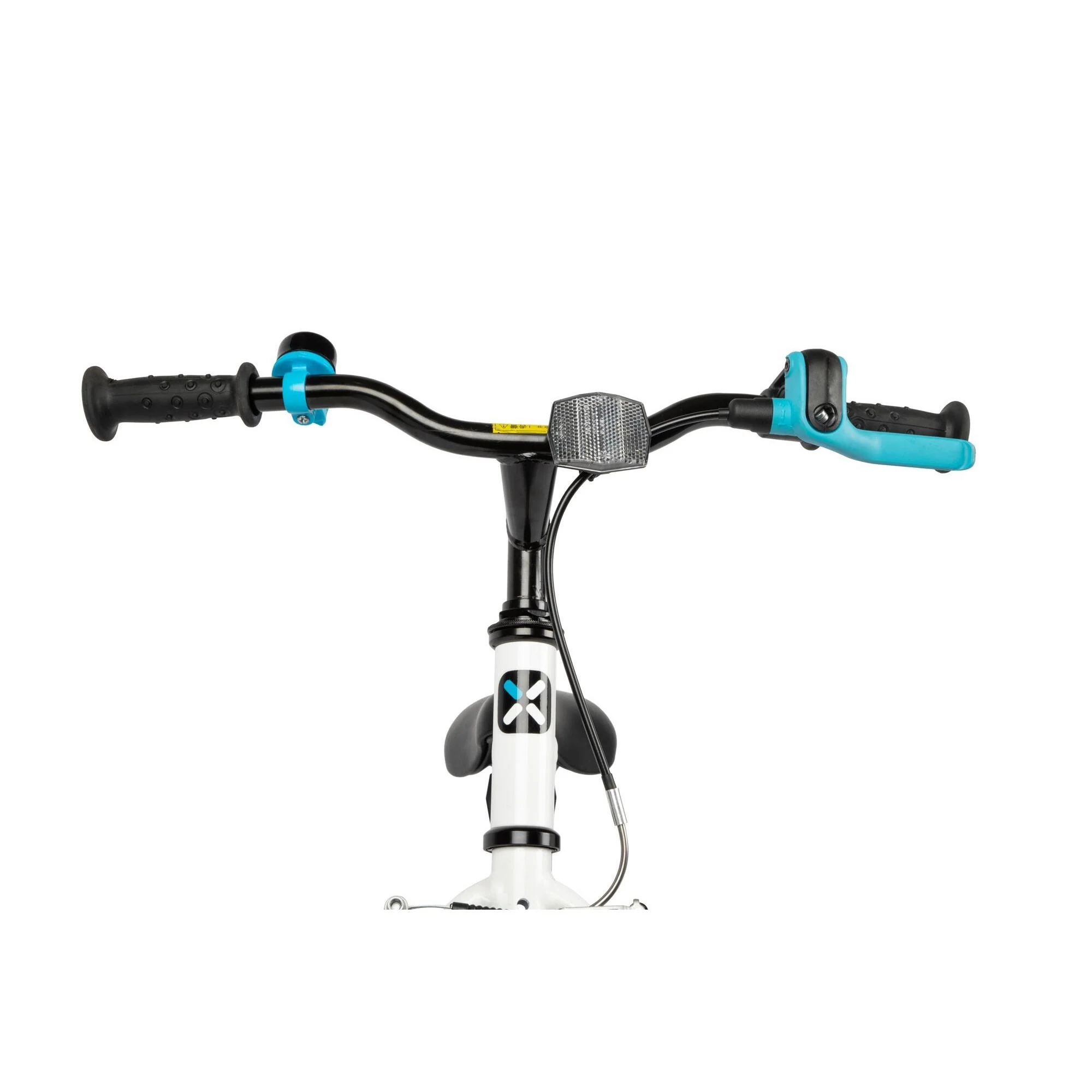 Btwin 100 Frosty Blue Hybrid Bike 16 Kids 3'7 to 4'0