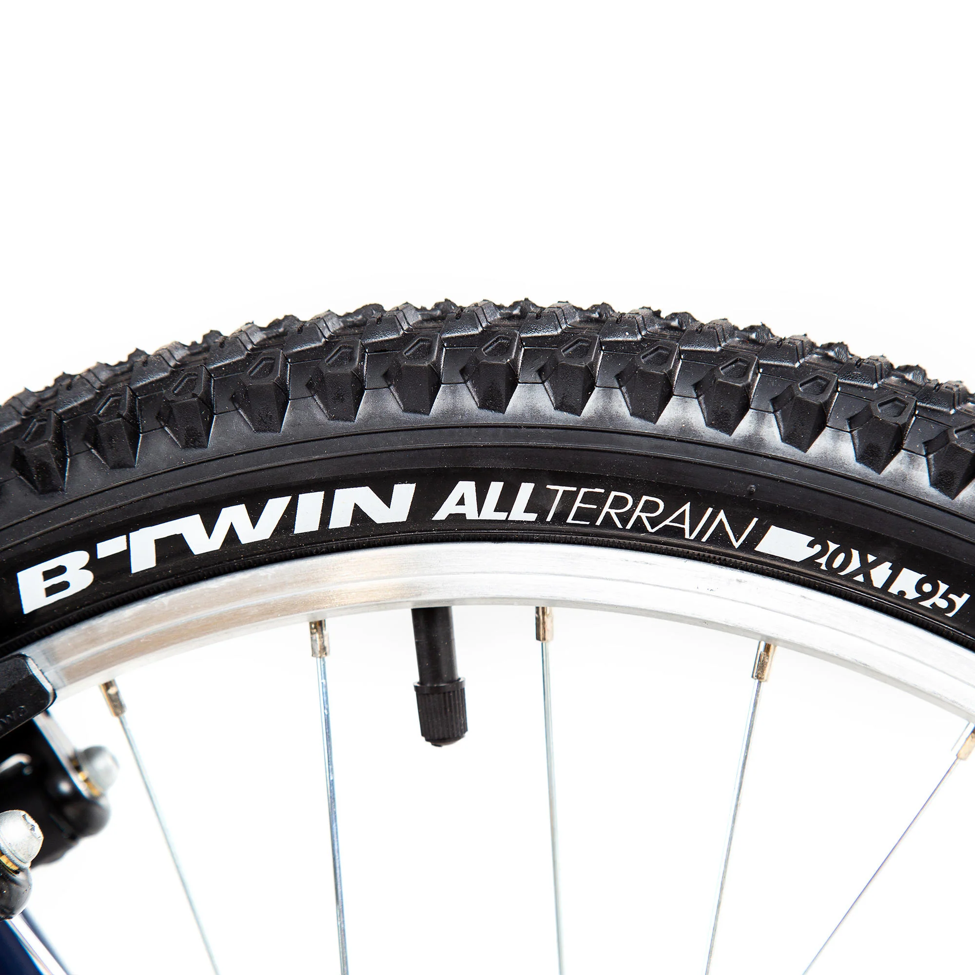 Btwin ST120 Kids' Mountain Bike 20 Kids 3'11 to 4'5