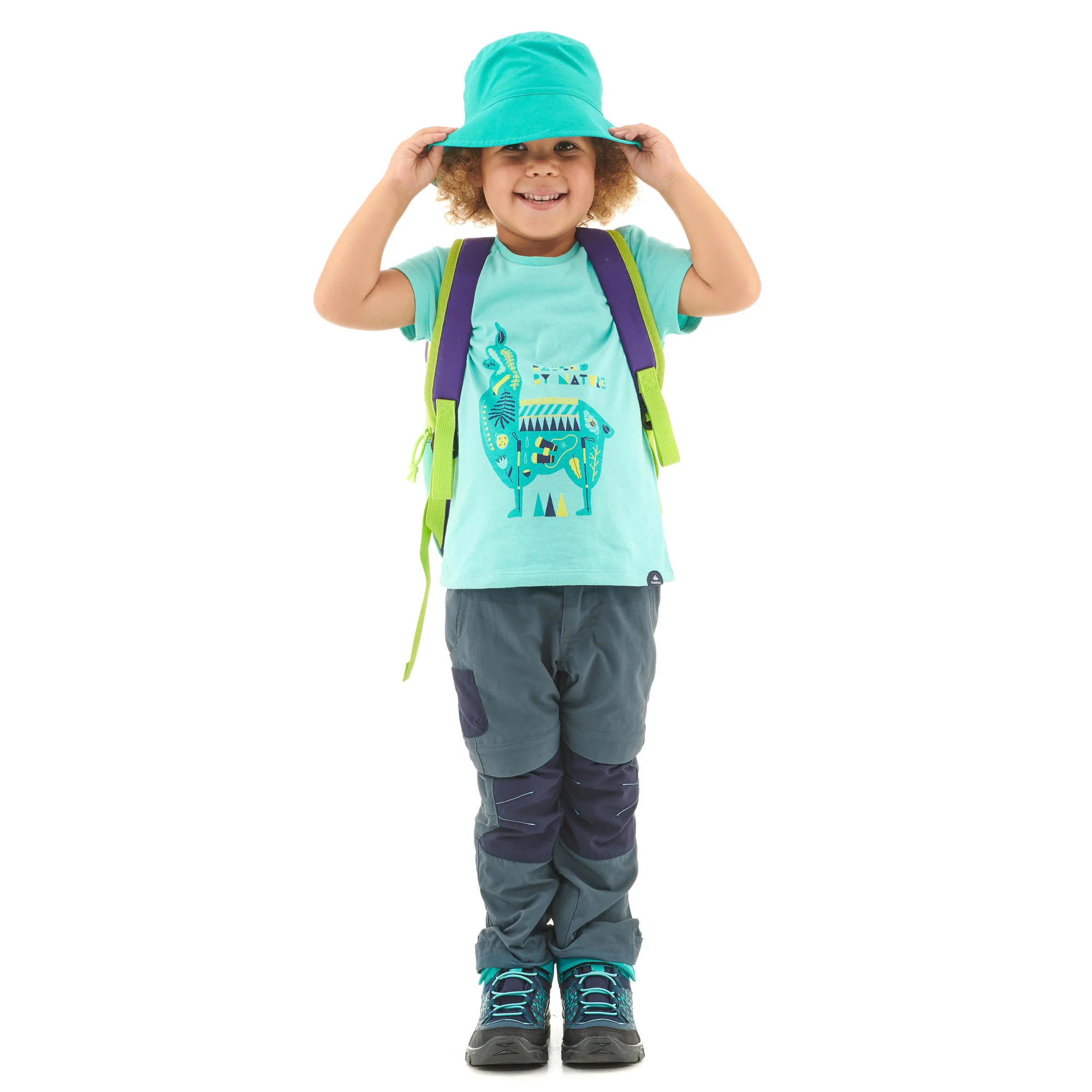 Quechua Kids' MH500 Convertible Hiking Pants - Ages 2-6