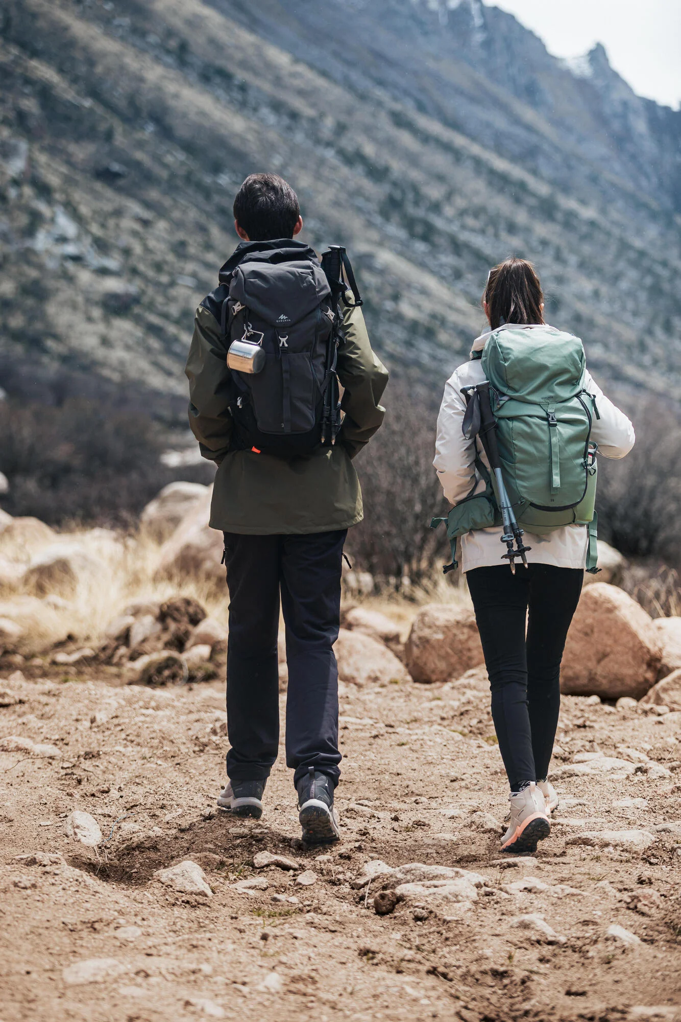 Forclaz MT100 Comfort Hiking Pole (Single Pole)