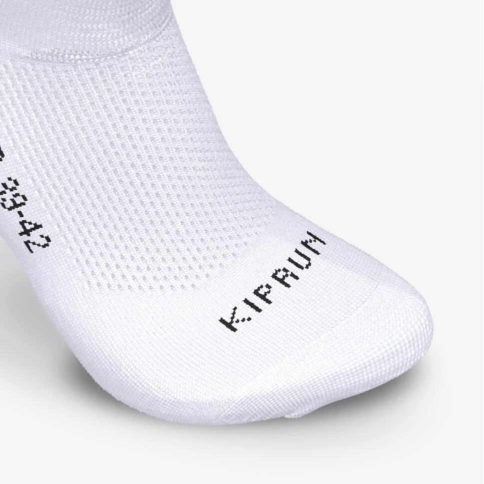 Kiprun Run 500 Thin Breathable Mid Socks 2-Pack