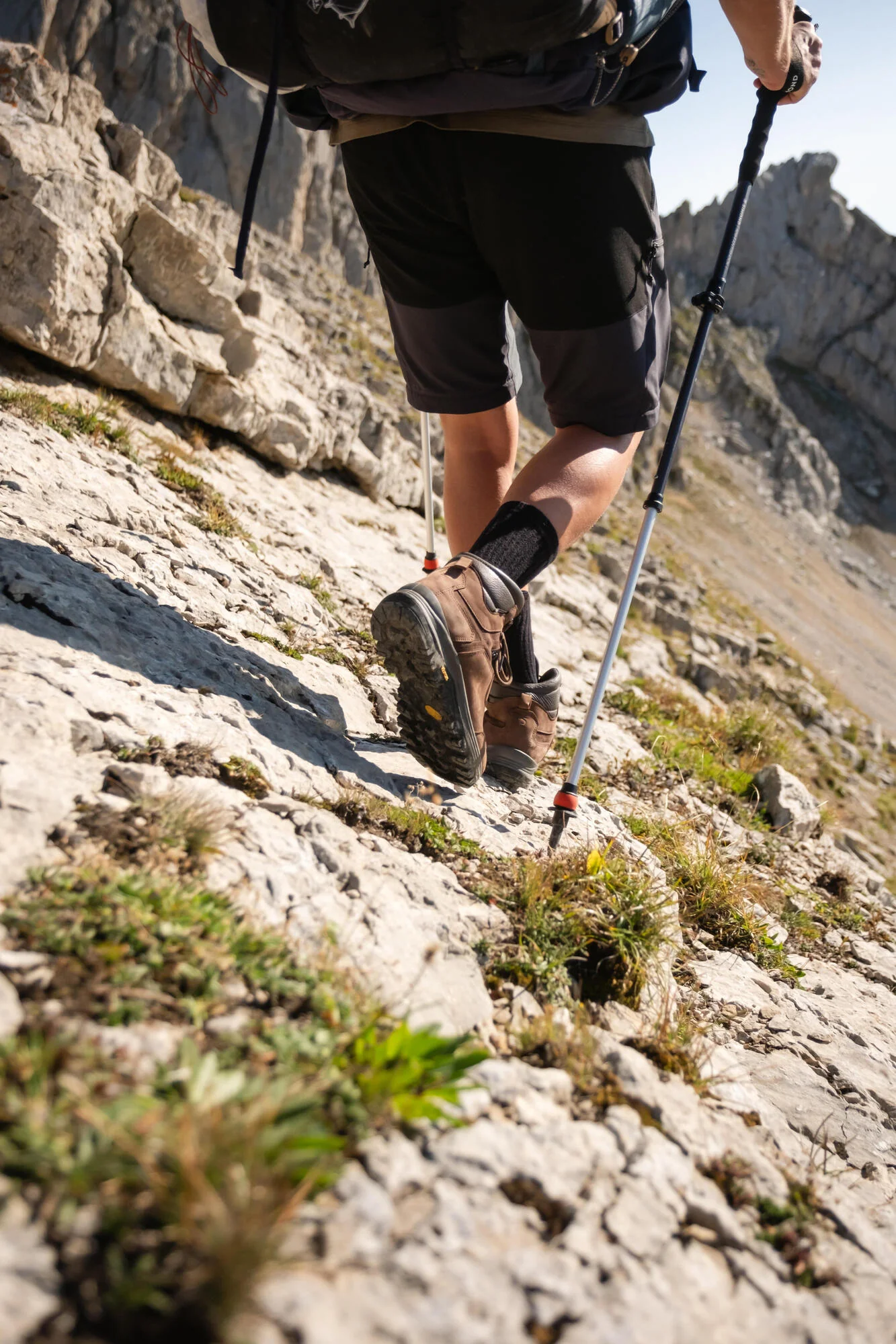 Simond Forclaz Men's MT500 2-in-1 Zip-Off Hiking Pants