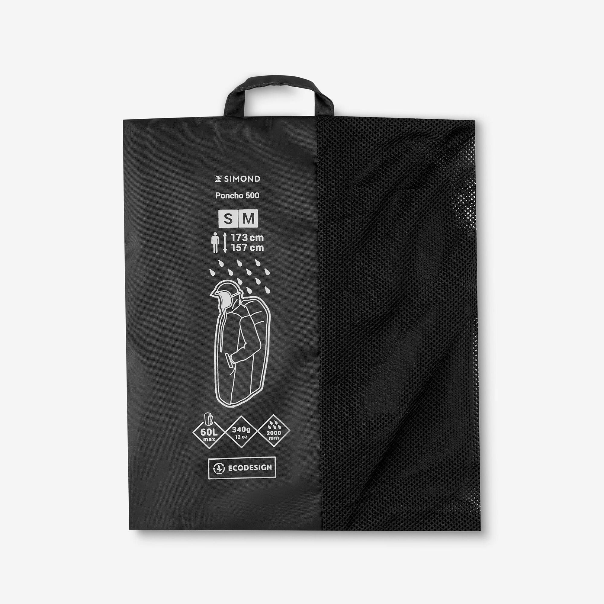 Simond MT500 60L Hiking Rain Poncho