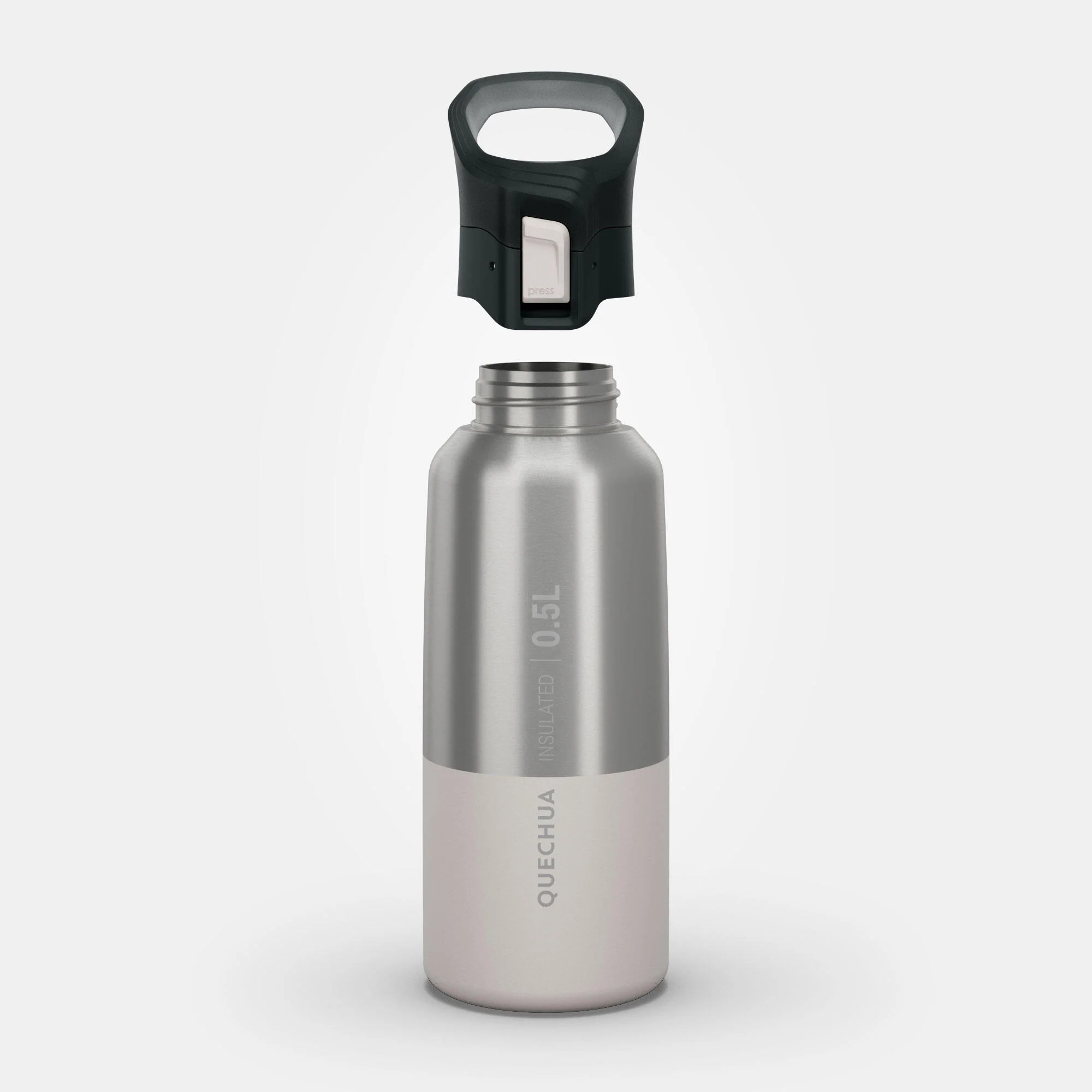 Quechua MH900 Double-Wall Insulated 500 ml Water Bottle