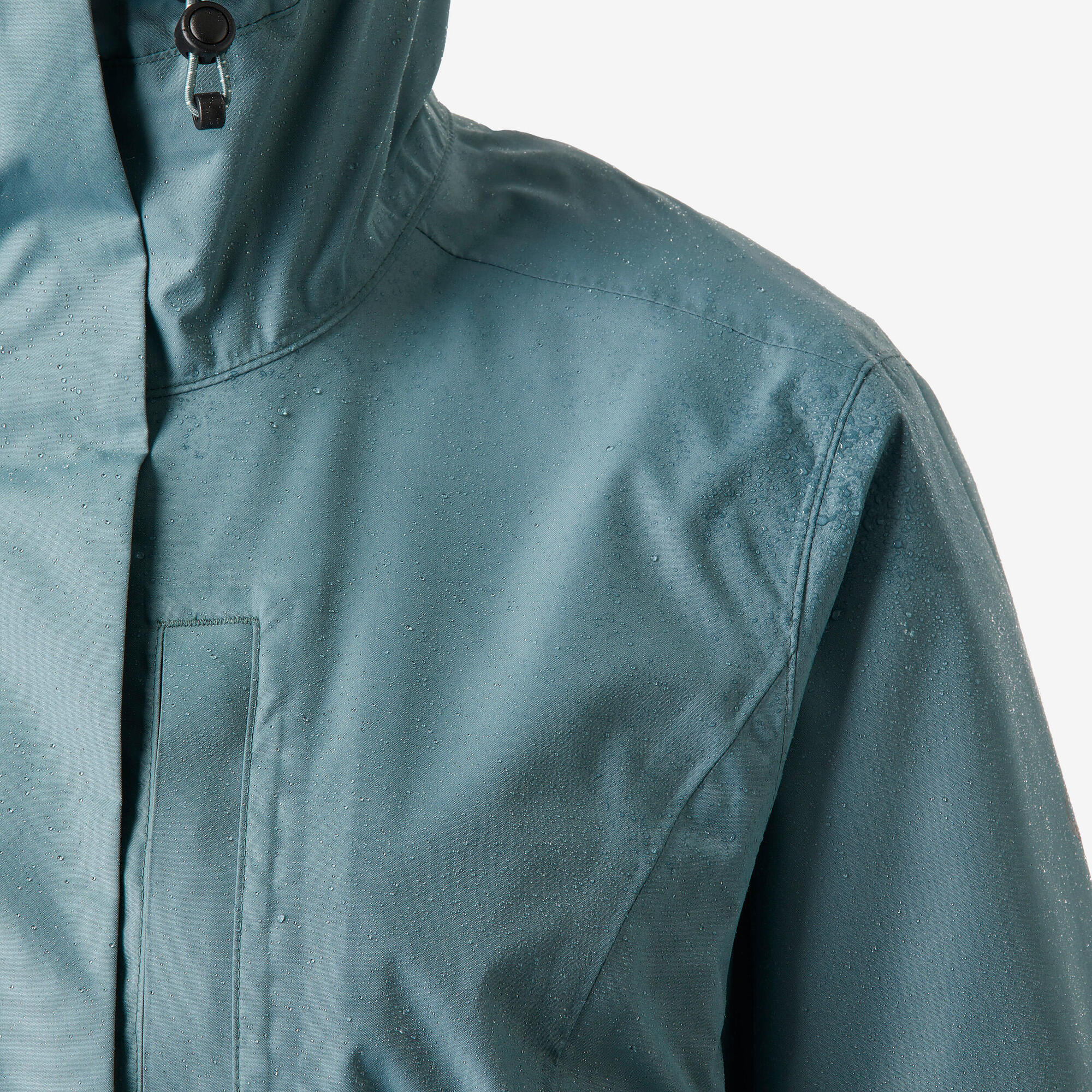 Quechua Women’s NH500 Waterproof Hiking Rain Jacket