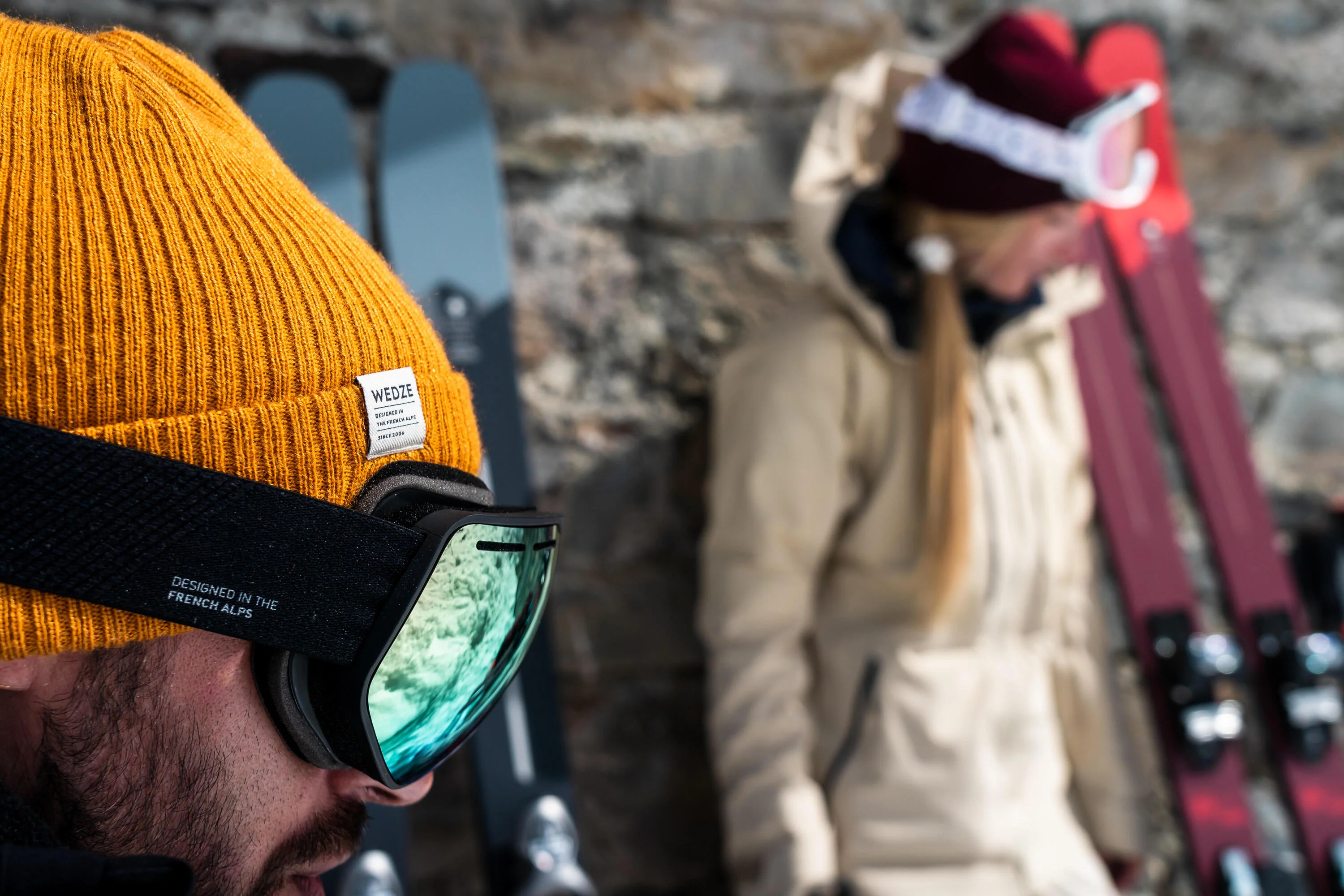 Wedze Fisherman Knit Beanie