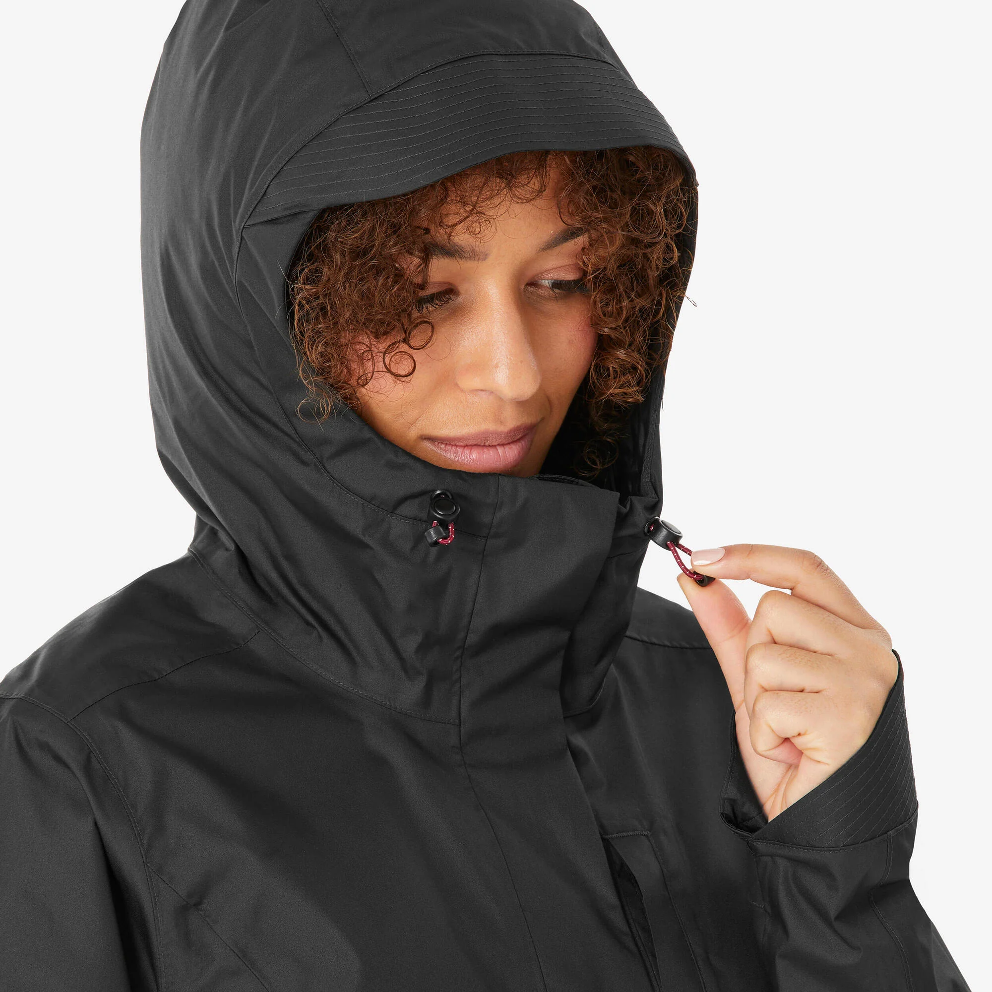 Quechua Women’s NH500 Waterproof Hiking Rain Jacket