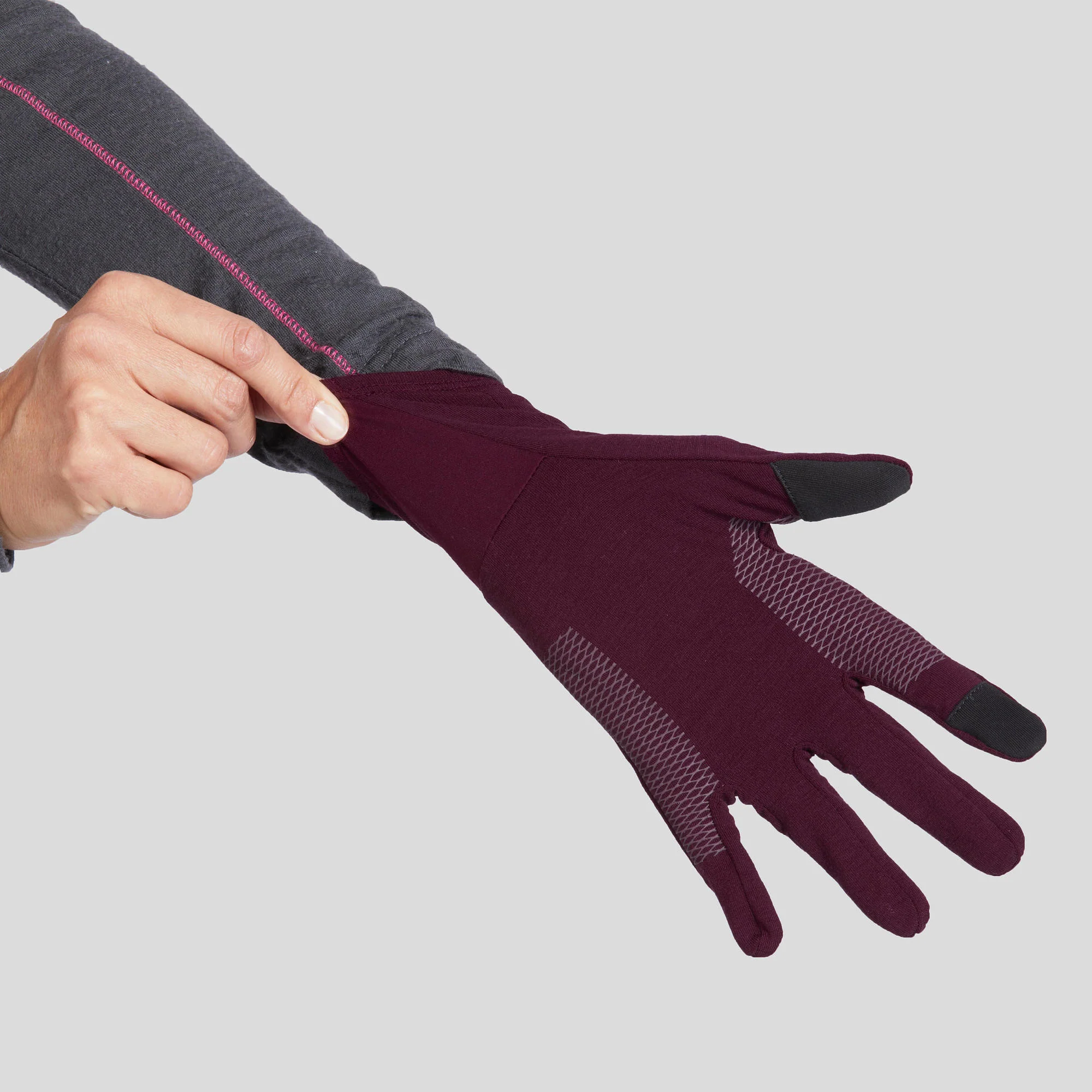 Forclaz Adult MT500 Merino Wool Liner Gloves