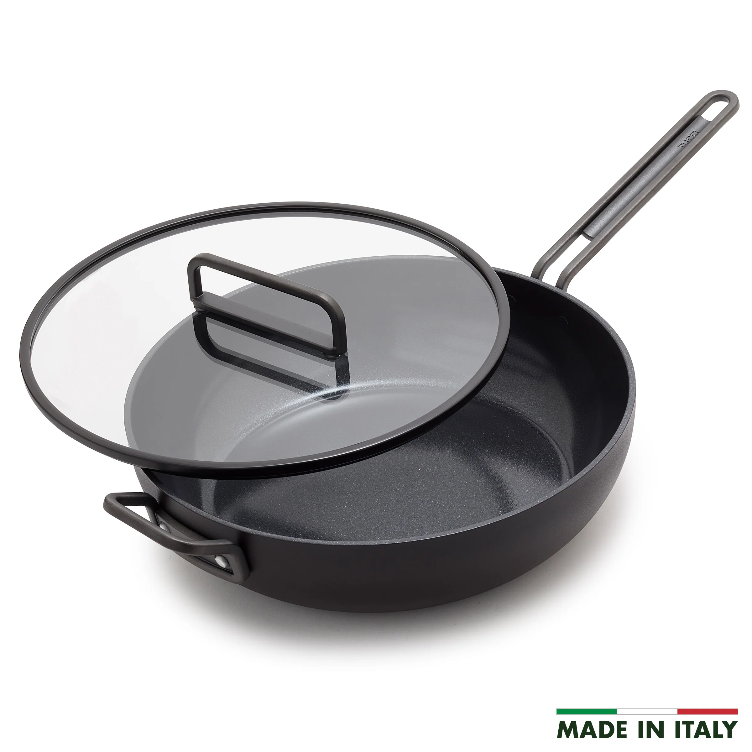 Stanley Tucci™ Ceramic Nonstick 6.5-Quart Essential Stanley Pan | Milano Black