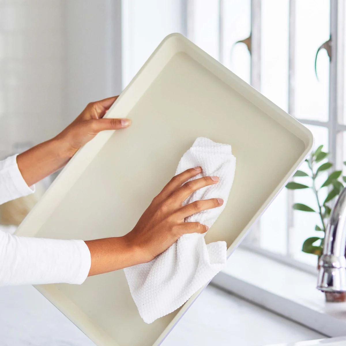 GreenLife Ceramic Nonstick 18 x 13 Cookie Sheet | Pink