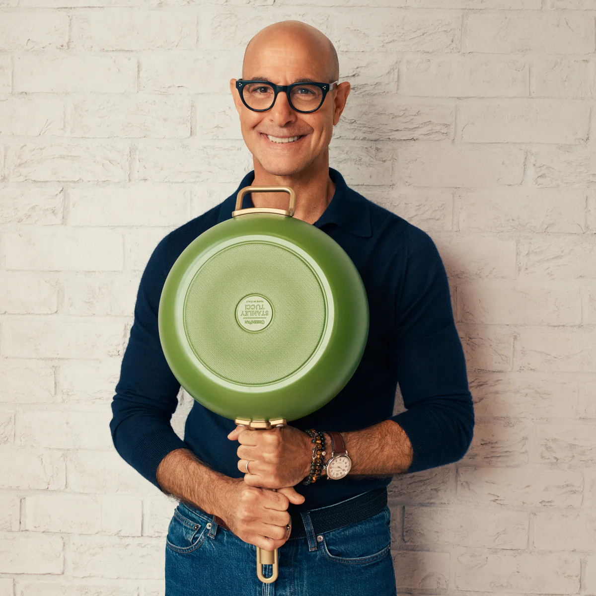 Stanley Tucci™ Ceramic Nonstick 6.5-Quart Essential Stanley Pan | Tuscan Olive