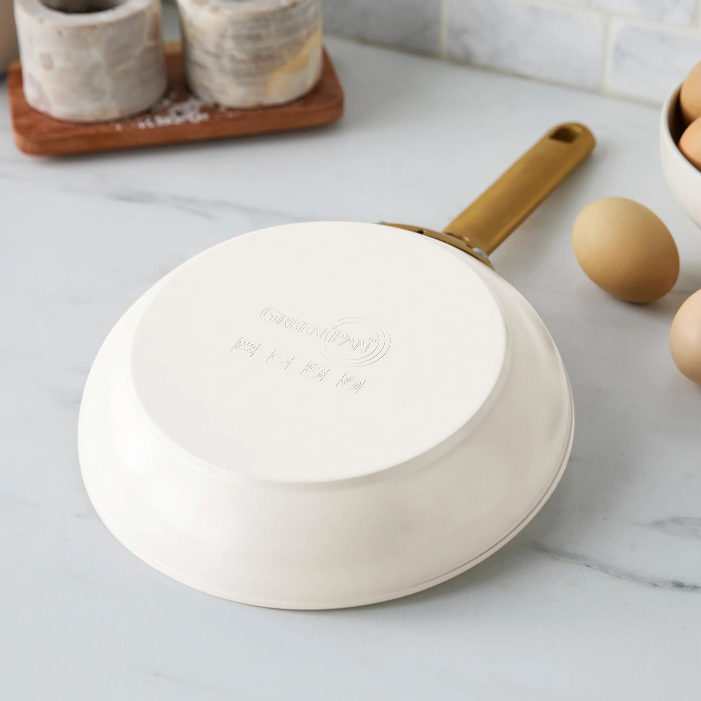 Reserve Pro Ceramic Nonstick 8 Frypan | Cream