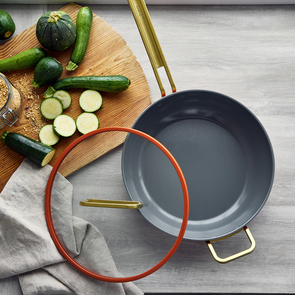 Stanley Tucci™ Ceramic Nonstick 4.5-Quart Stanley Pan Jr. | Amalfi Sunset