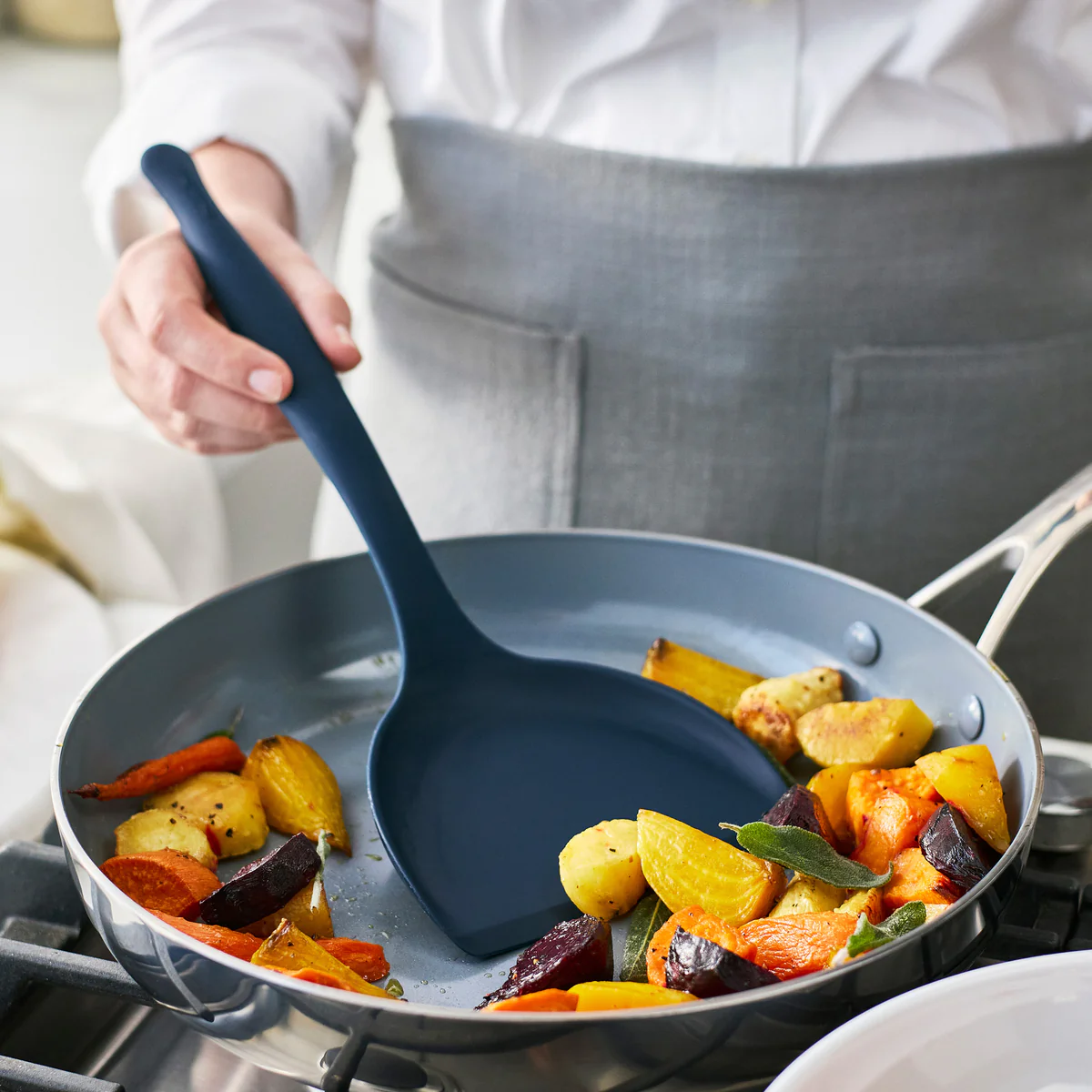 Premiere Silicone Roasting Scoop | Oxford Blue