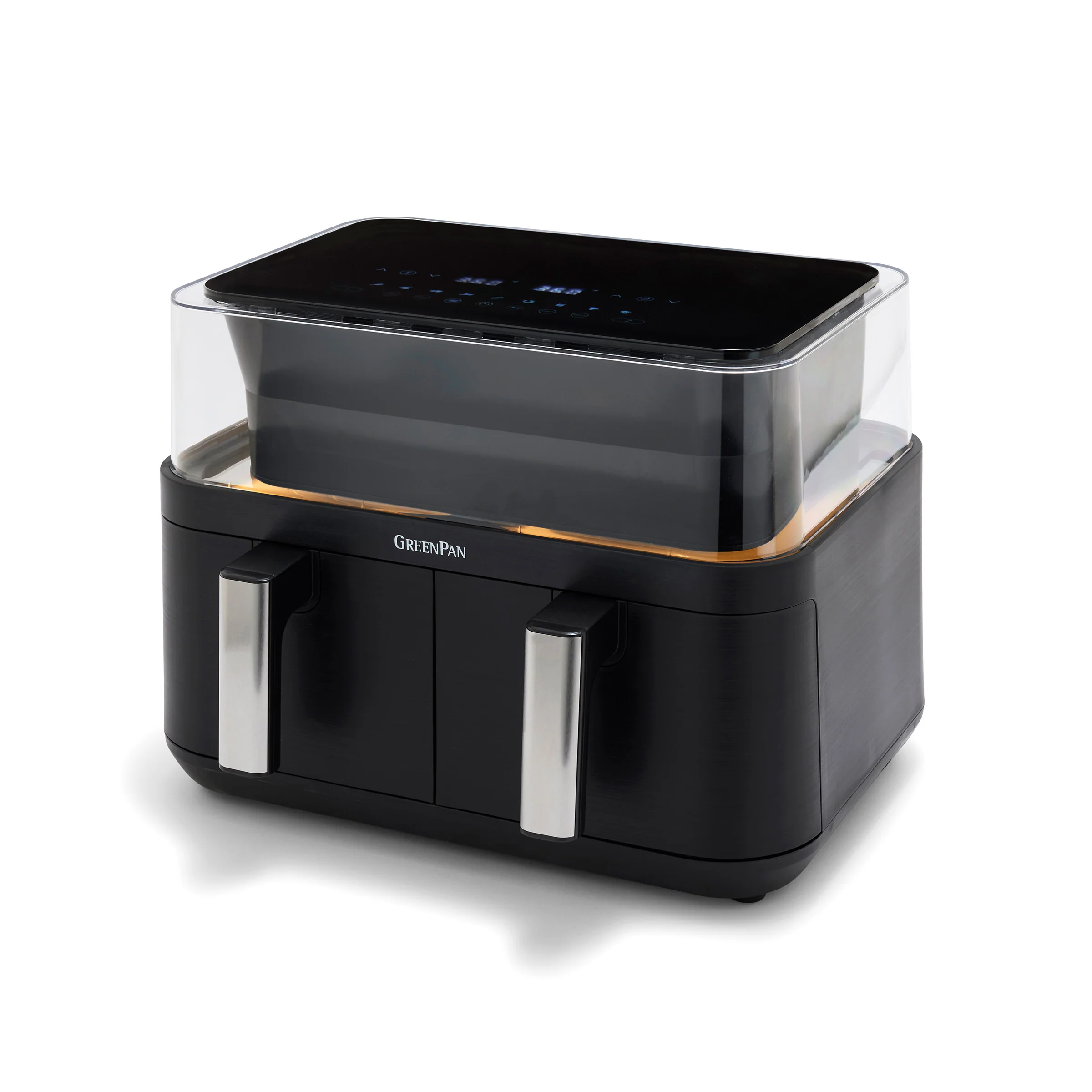 Bistro 10-Quart 360˚ Clear View Double Air Fryer