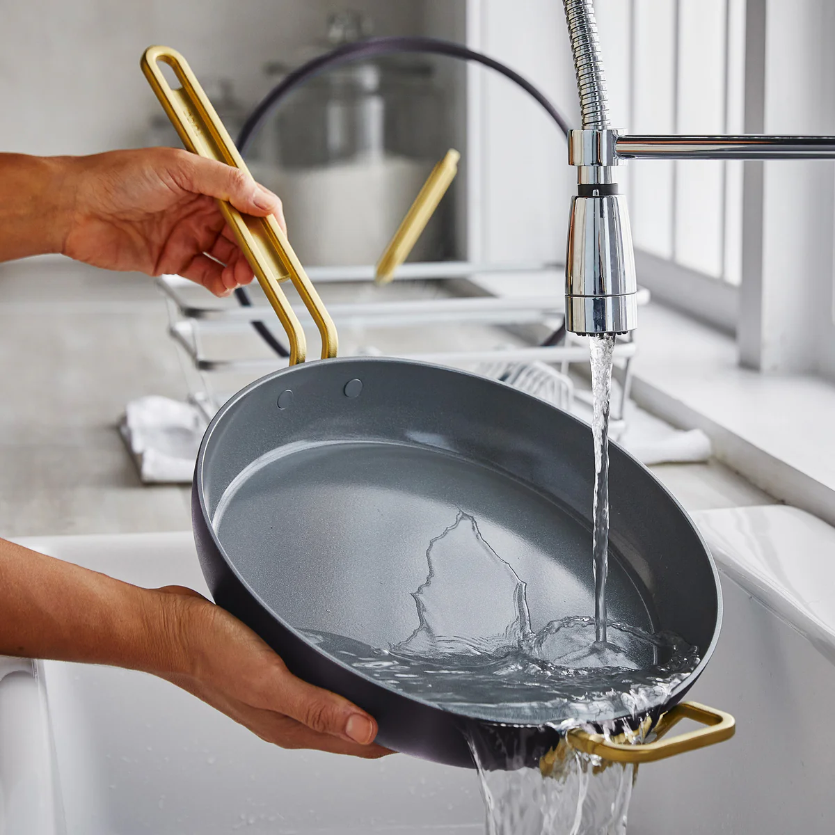 Stanley Tucci™ Ceramic Nonstick 12 Frypan with Lid | Calabrian Fig