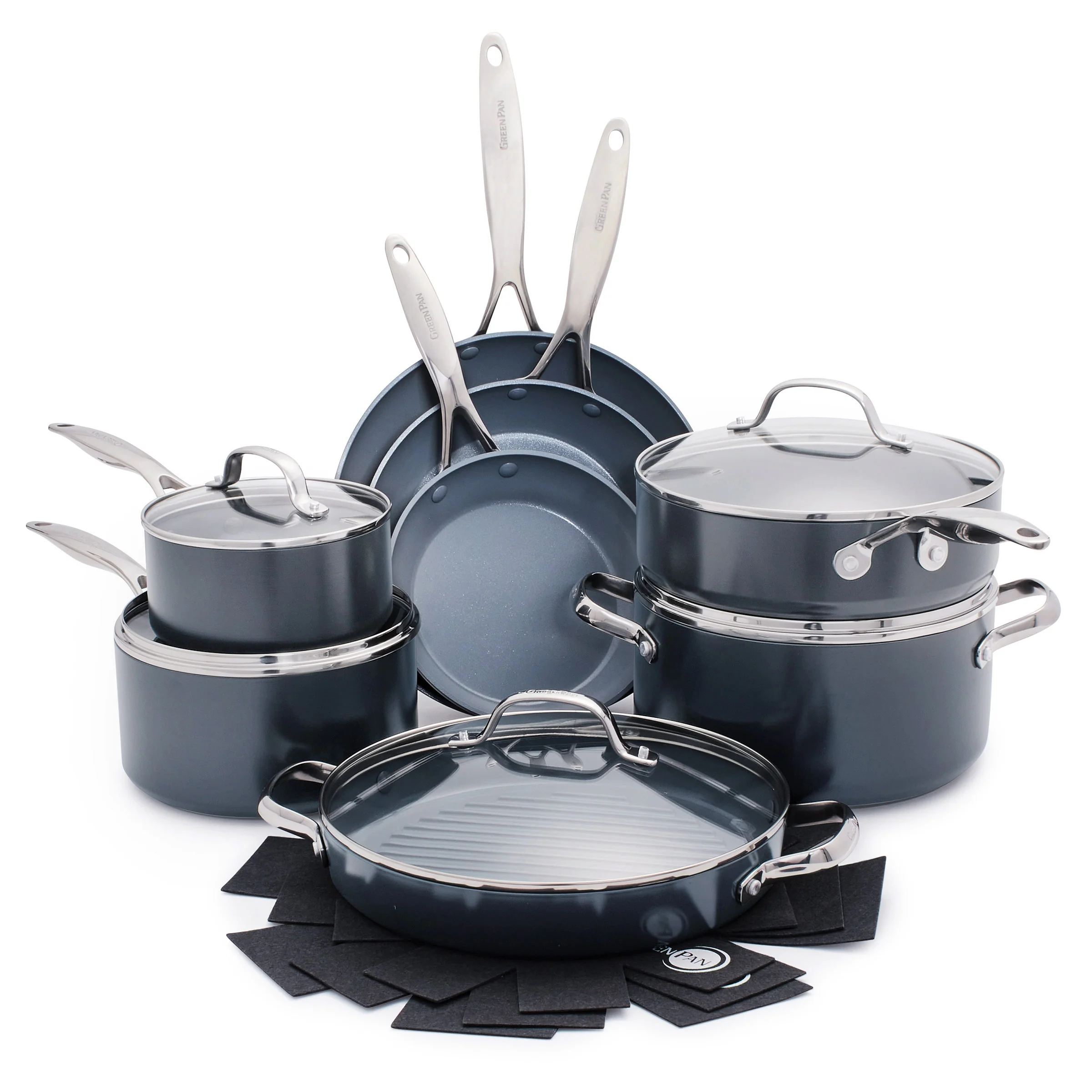 Valencia Pro Ceramic Nonstick 13-Piece Cookware Set