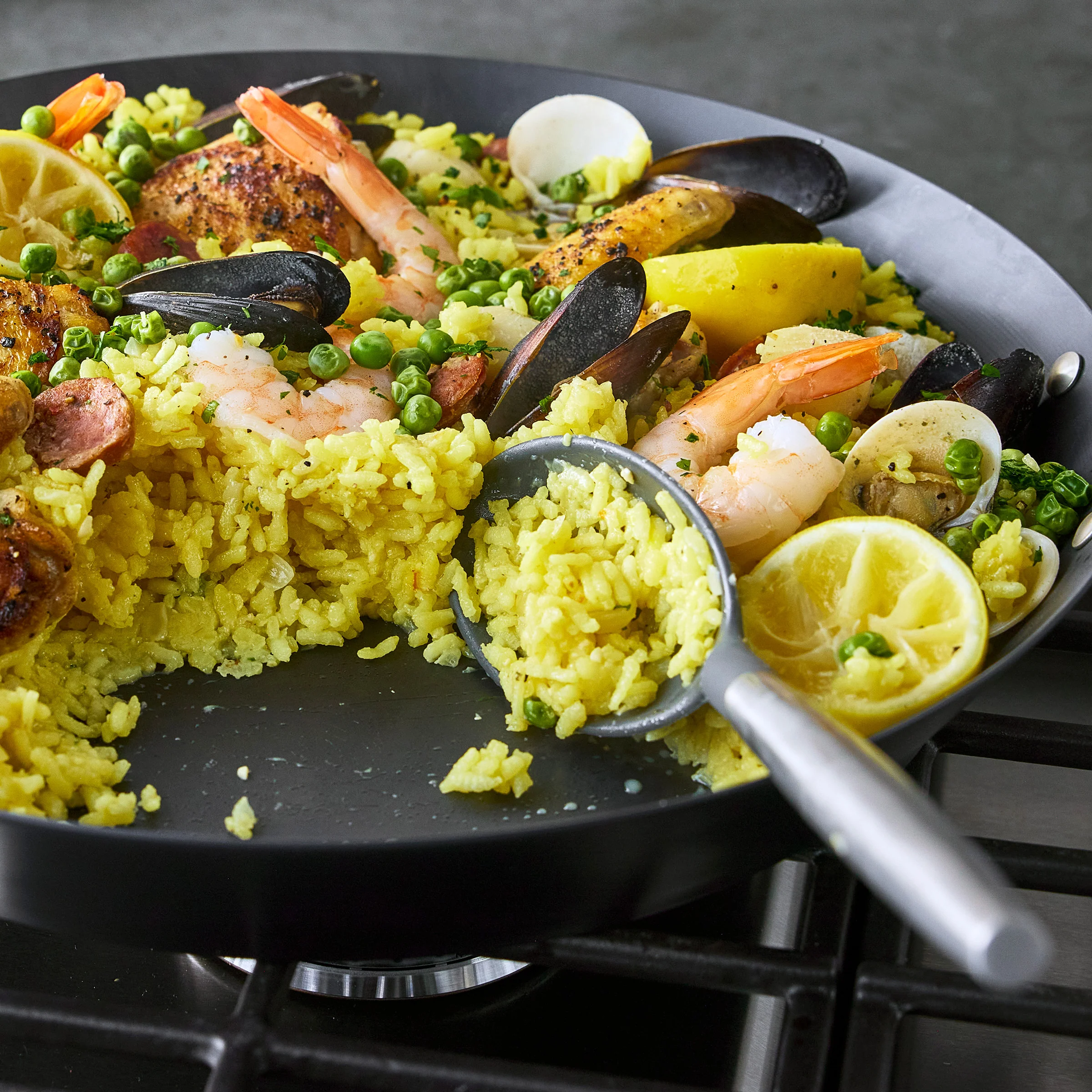 Bobby Flay by GreenPan 15 Carbon Steel Paella Pan