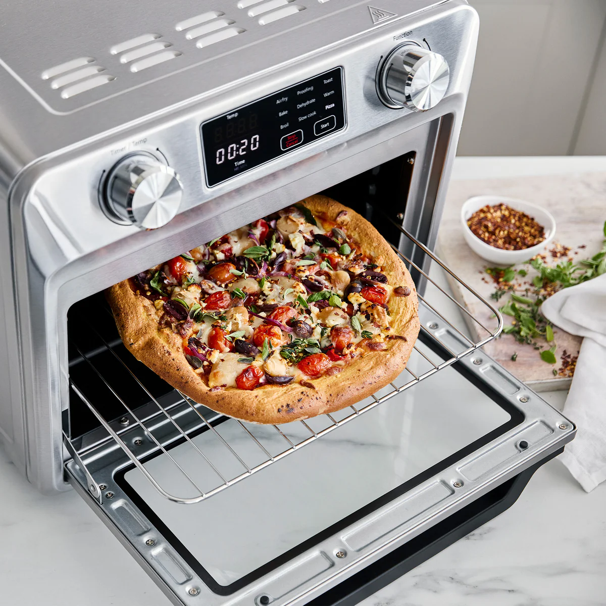 Bistro 9-in-1 Air Fryer Toaster Oven