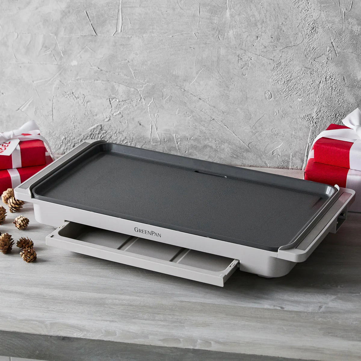 Advanced Griddle with Warming Drawer | Clay