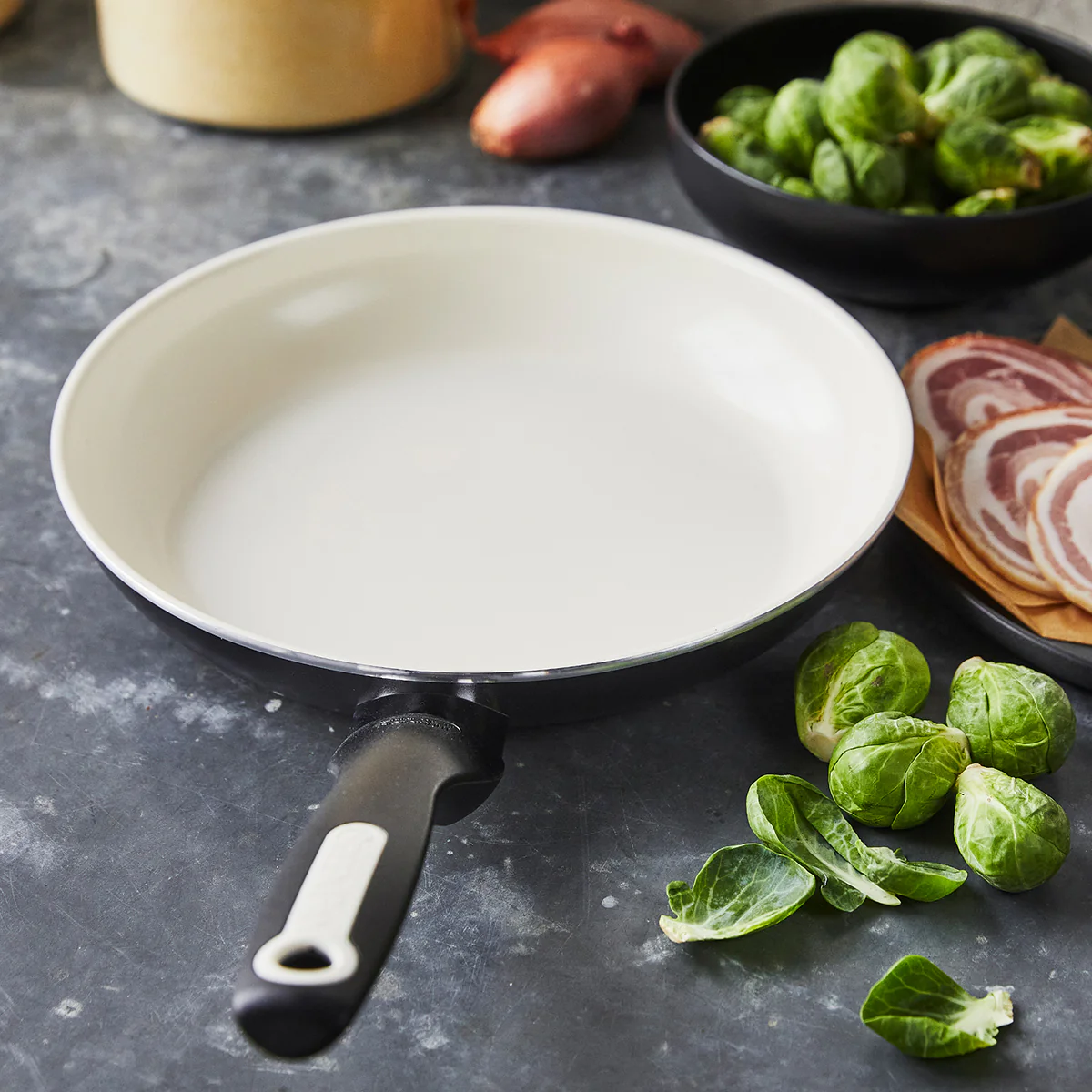 Rio Ceramic Nonstick 10 Frypan | Black