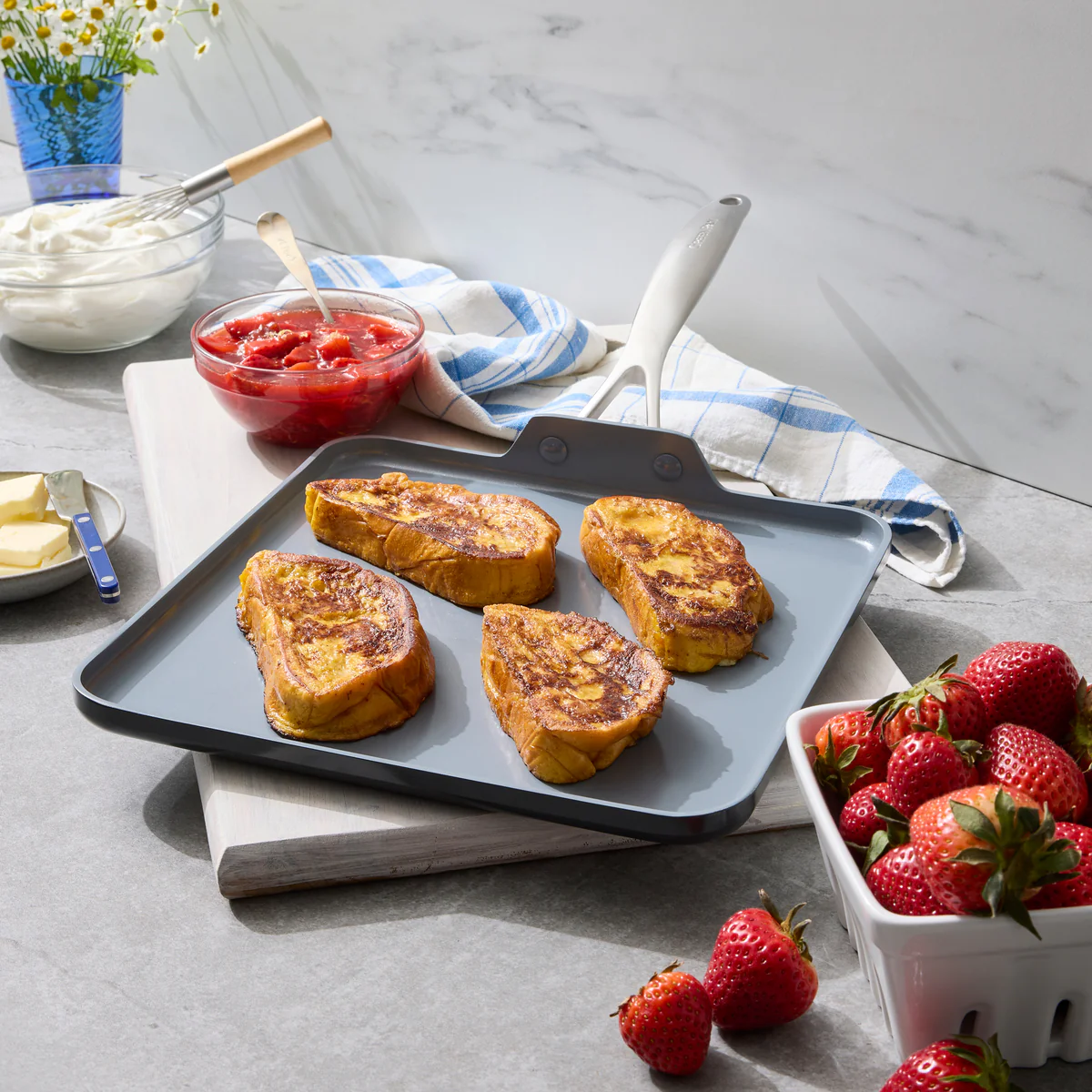 Valencia Pro Ceramic Nonstick 11 Square Griddle