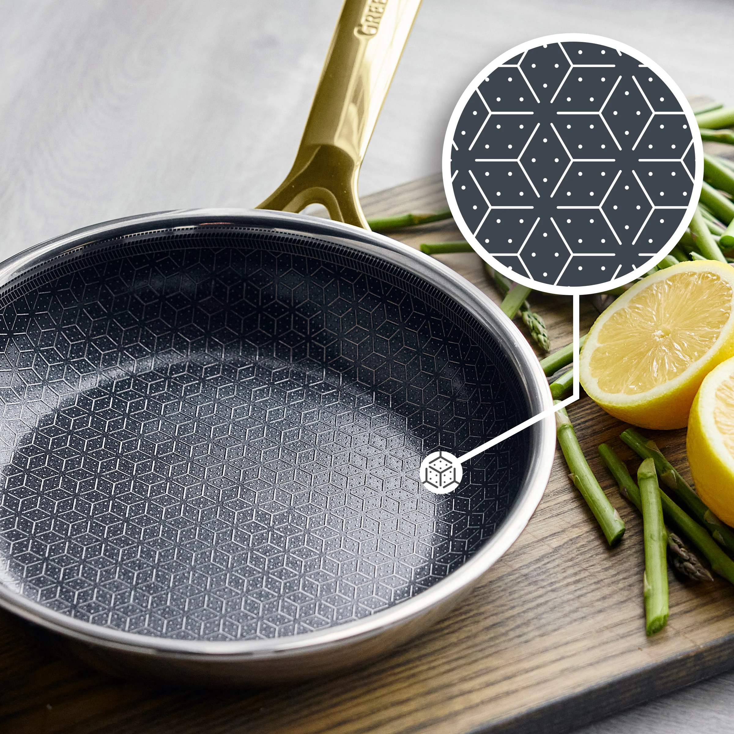 Spectra Gold Thermobond Hybrid Ceramic Nonstick 8 Frypan