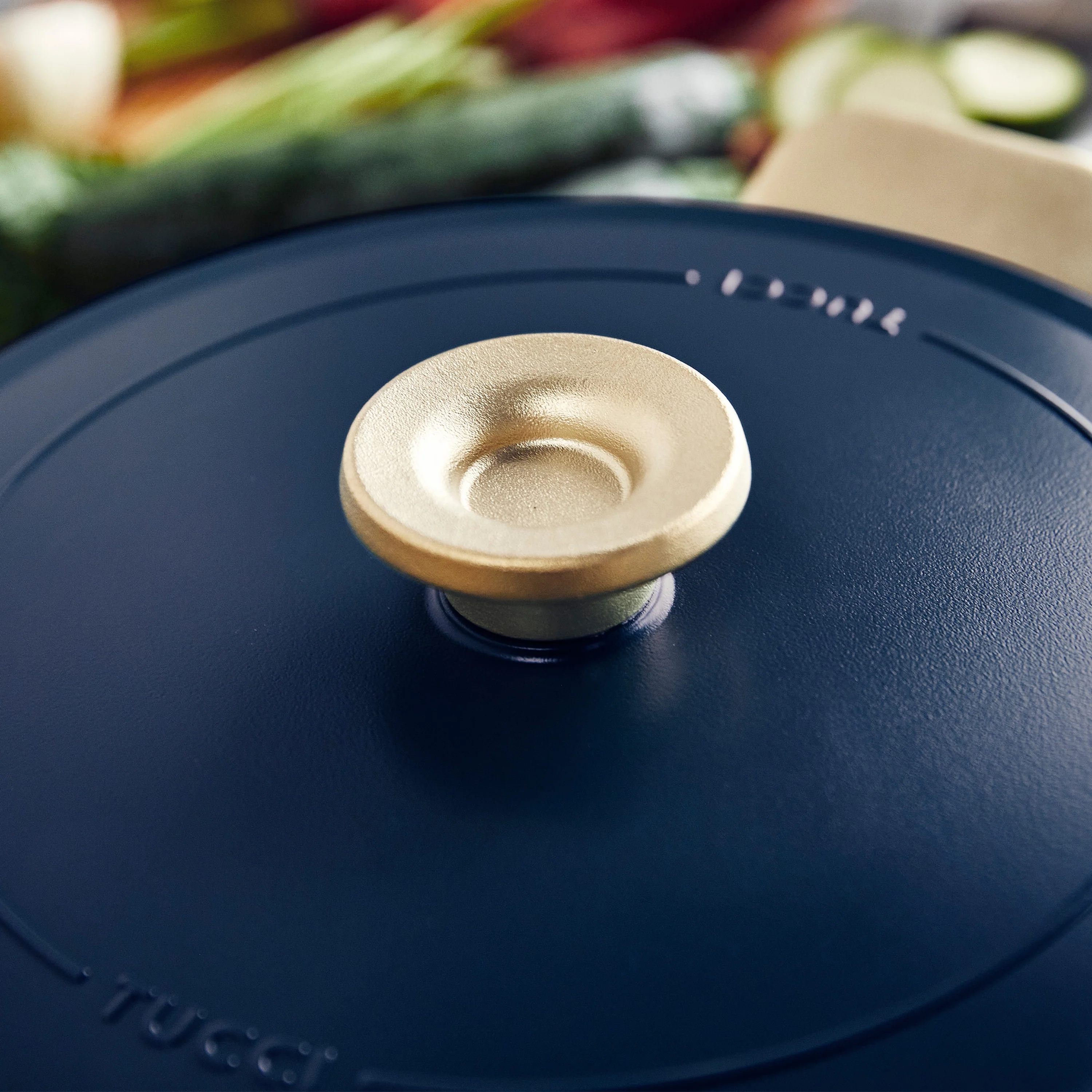 Stanley Tucci™ Ceramic Nonstick 6.5-Quart Dutch Oven | Marino Blue