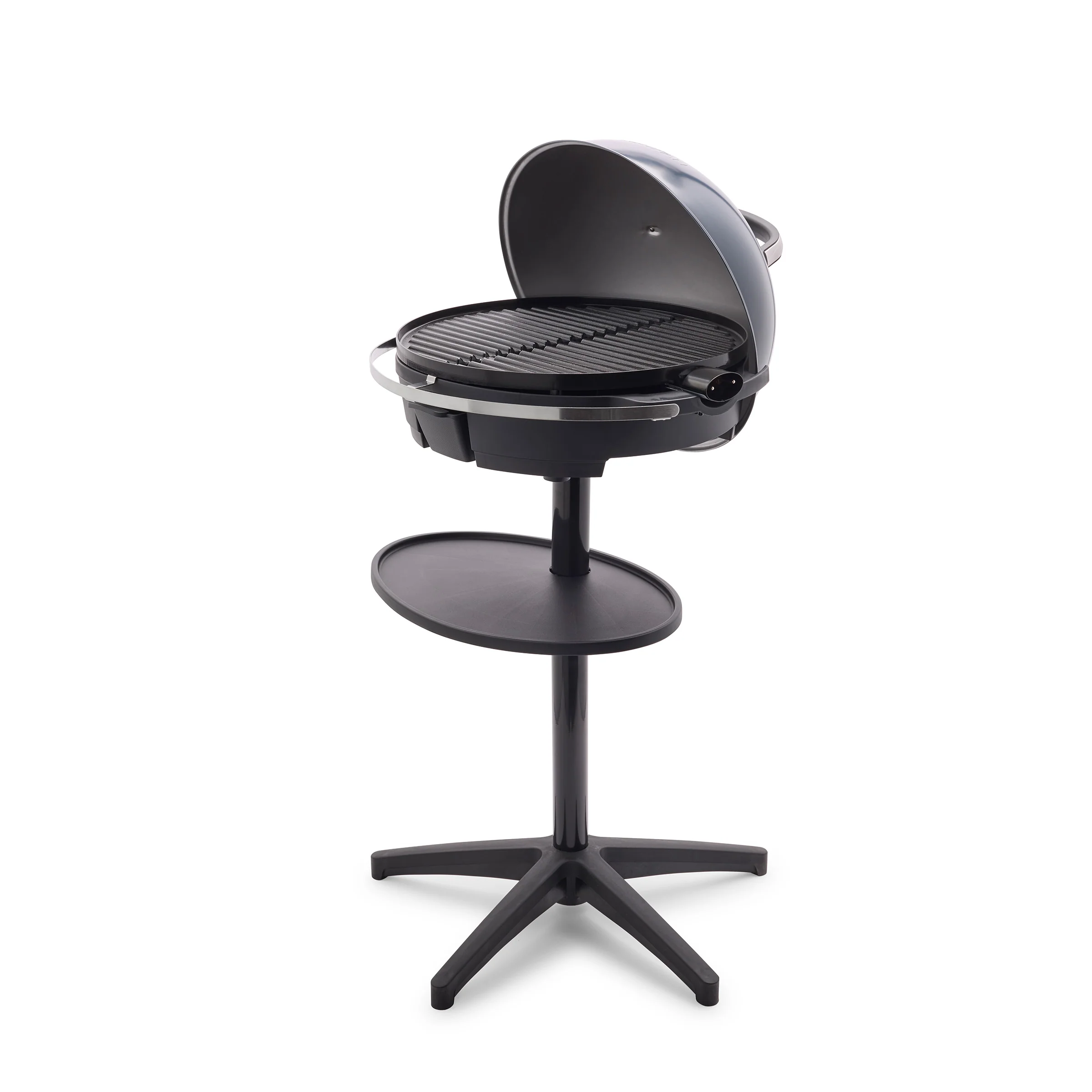 2-in-1 Portable Indoor/Outdoor Electric Grill & Griddle | Navy