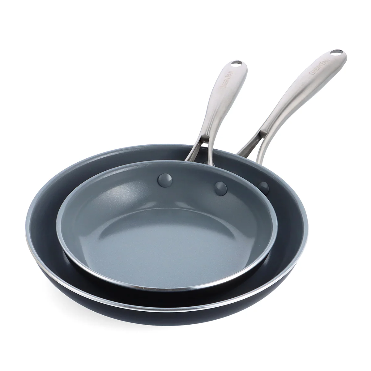 Swift Ceramic Nonstick 8 and 10 Frypan Set
