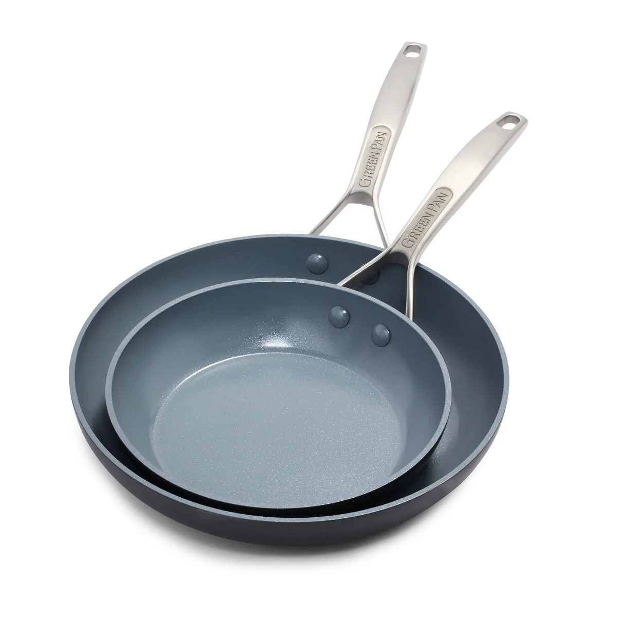 Paris Pro Ceramic Nonstick 8 and 10 Frypan Set