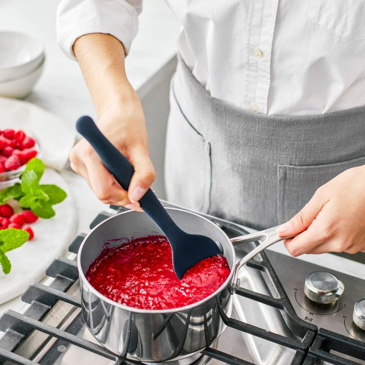 Premiere Silicone Tasting Spoon | Oxford Blue
