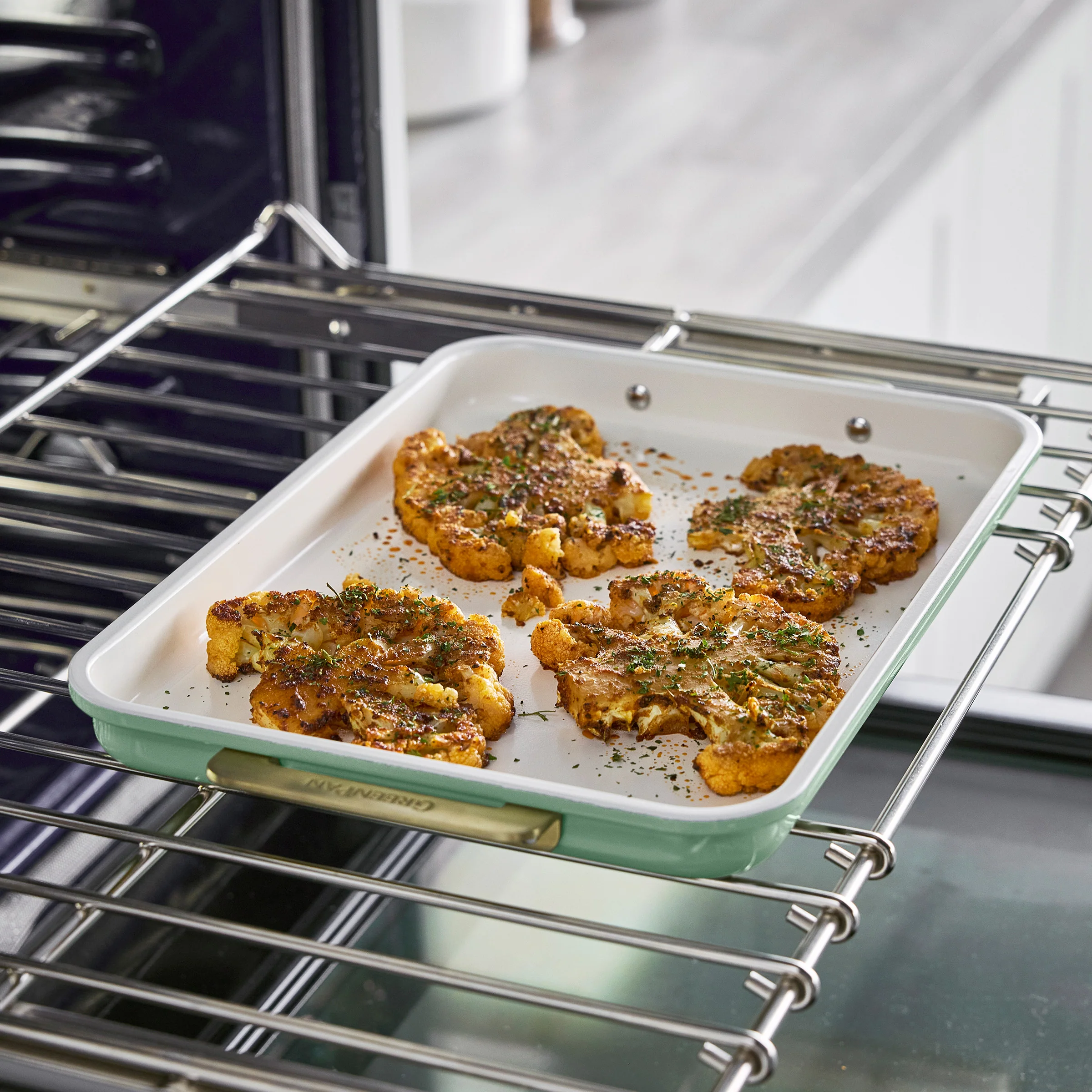 Reserve Bakeware 2-Piece Sheet Pan Set | Sage
