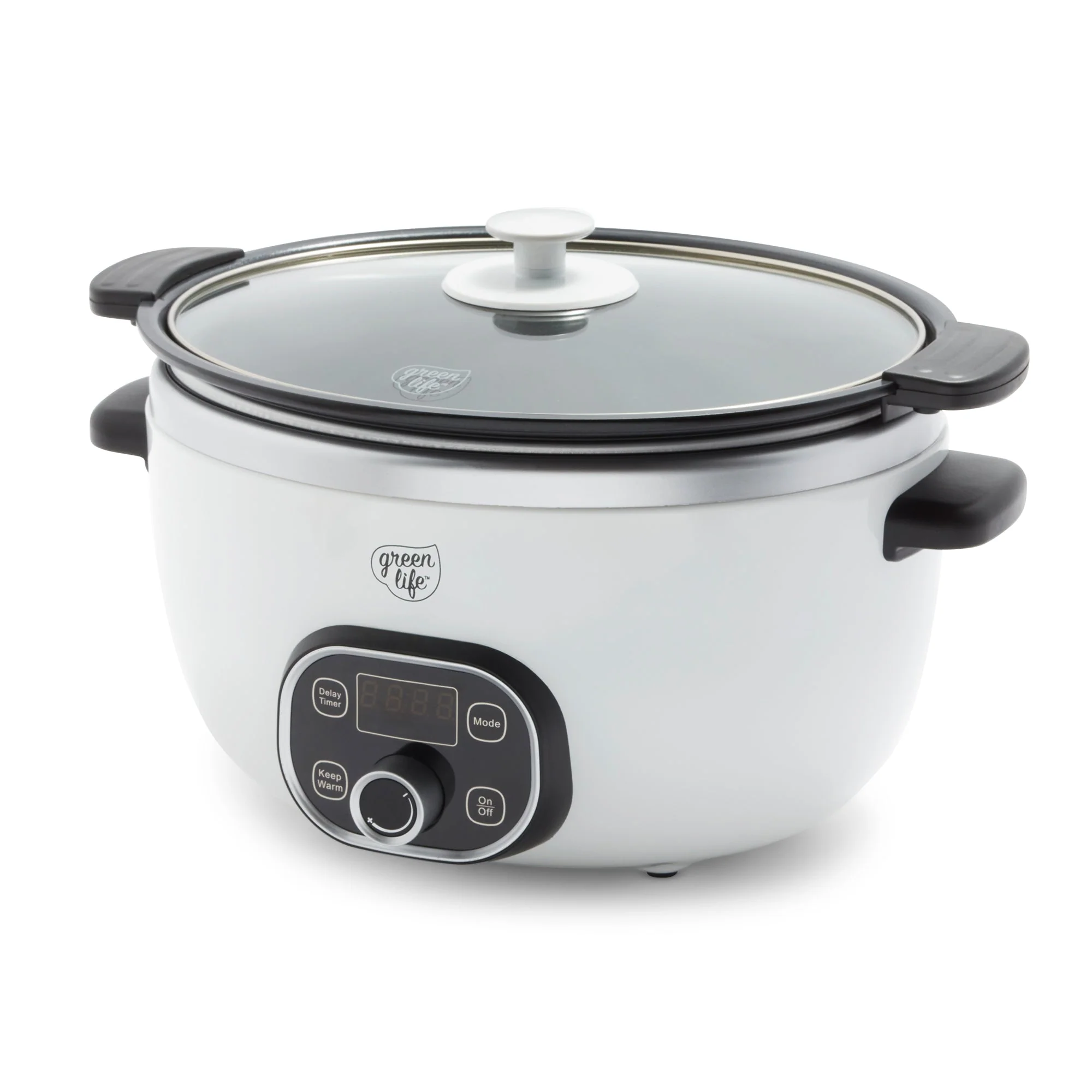 GreenLife Healthy 6-Quart Slow Cooker | White