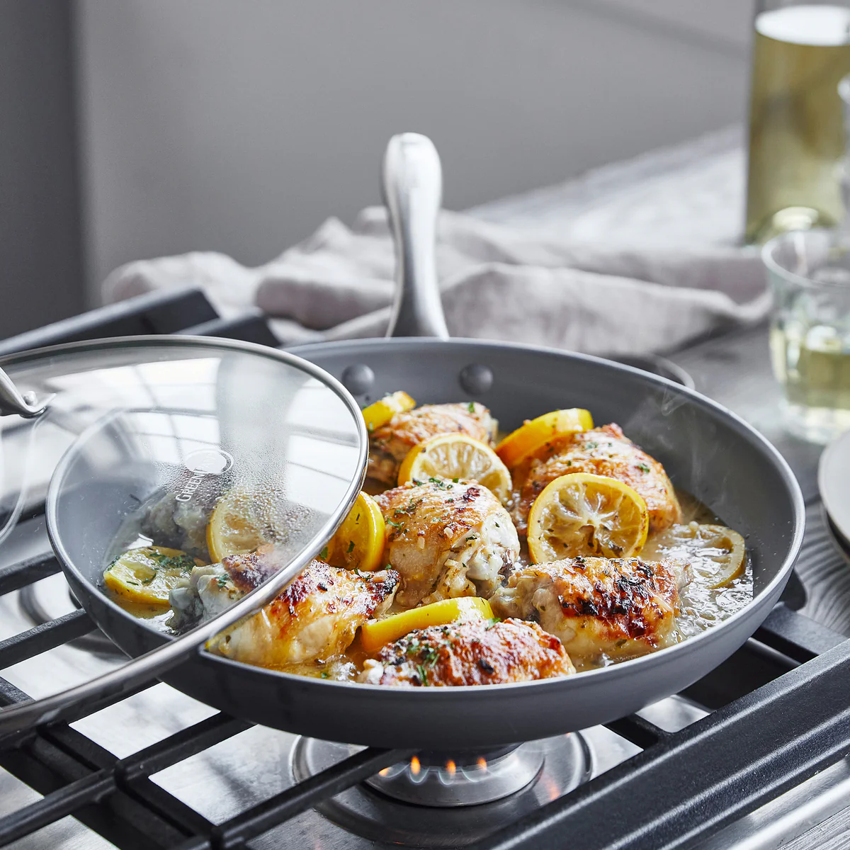 Lima Ceramic Nonstick 12 Frypan with Lid