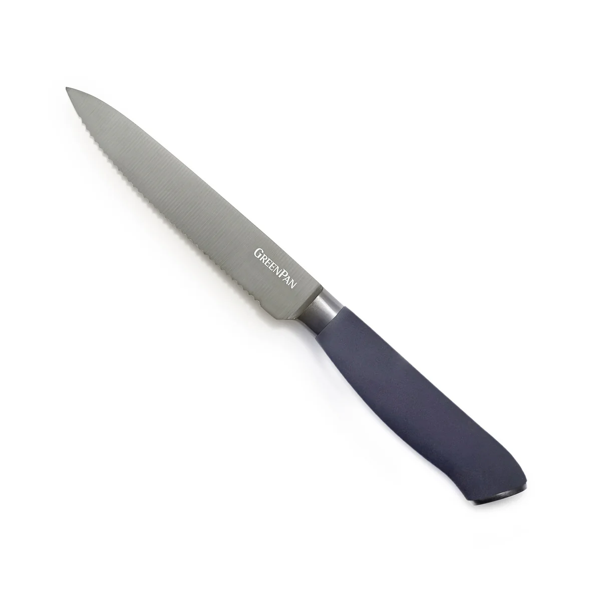 Titanium Cutlery 5 Serrated Utility Knife | Gray