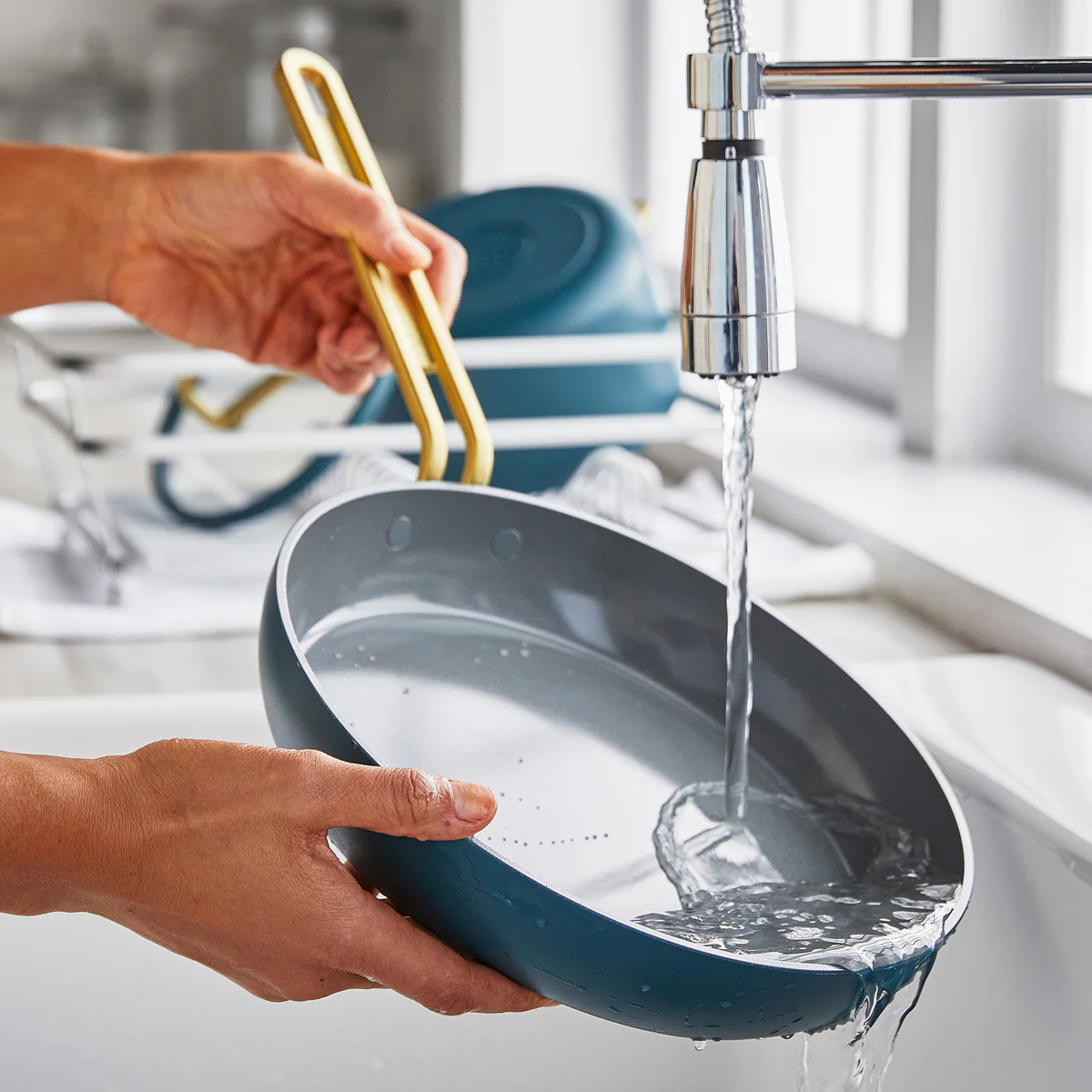 Stanley Tucci™ Ceramic Nonstick 8 Frypan | Venetian Teal