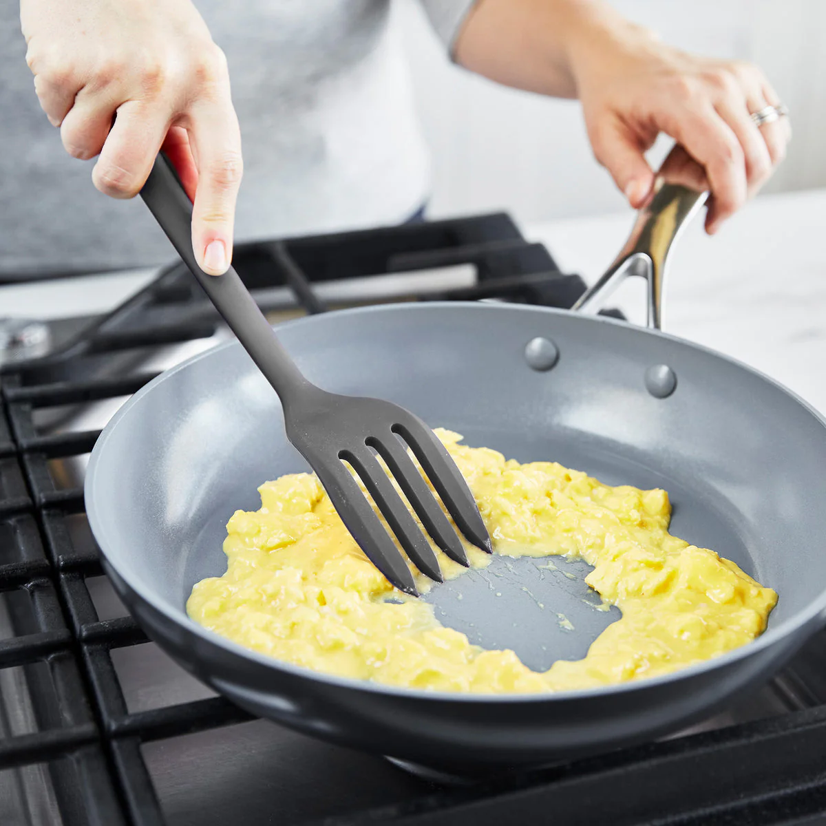 Platinum Silicone Ultimate Fork | Gray