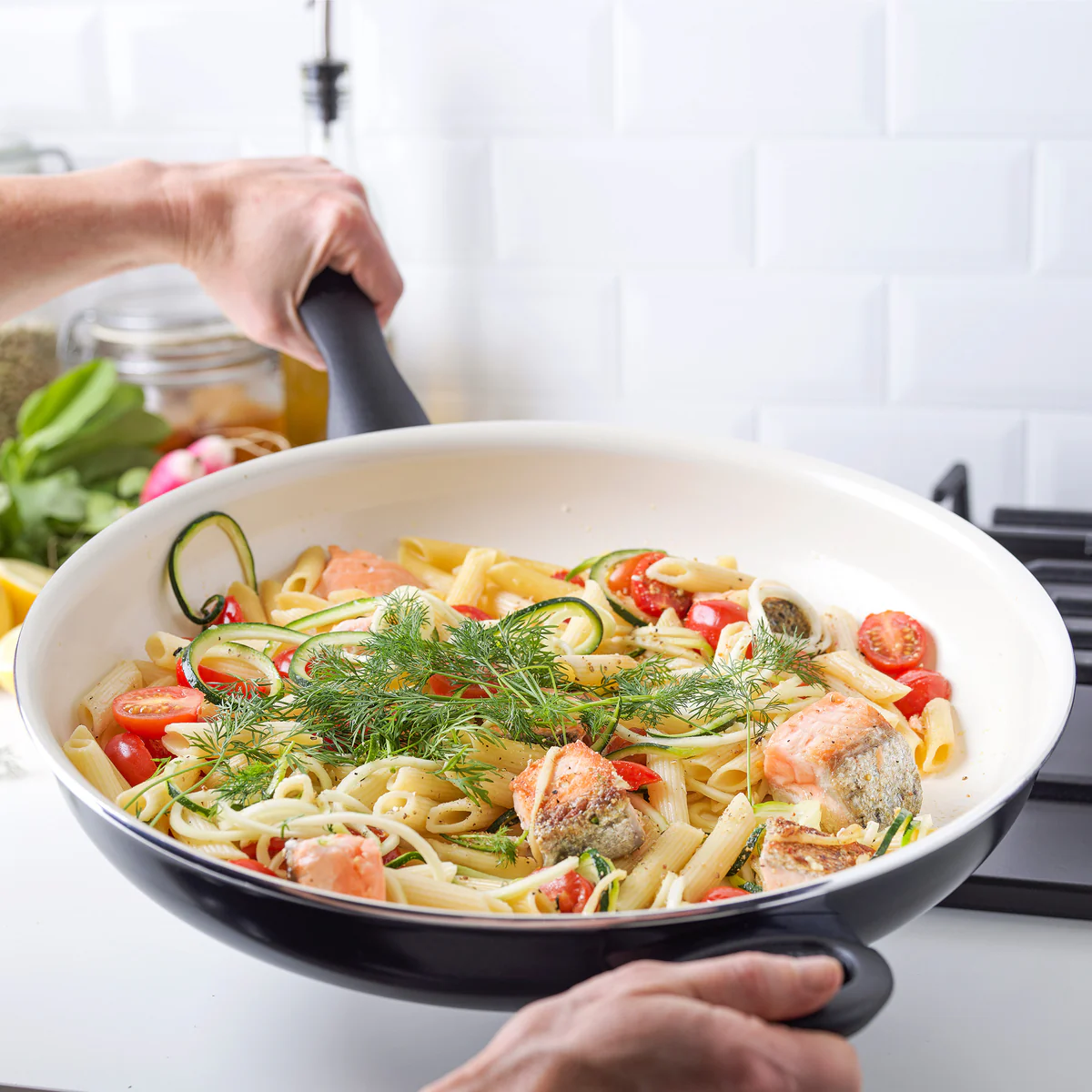 Rio Ceramic Nonstick 13.5 Frypan | Black