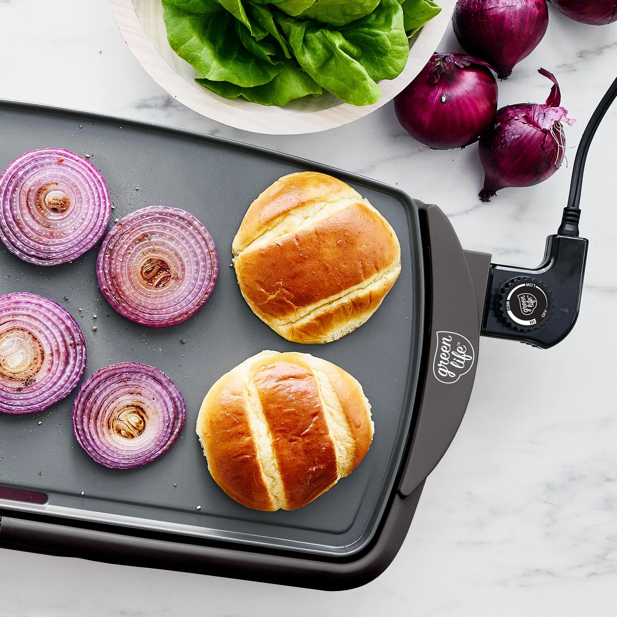 GreenLife Healthy Griddle XL | Black