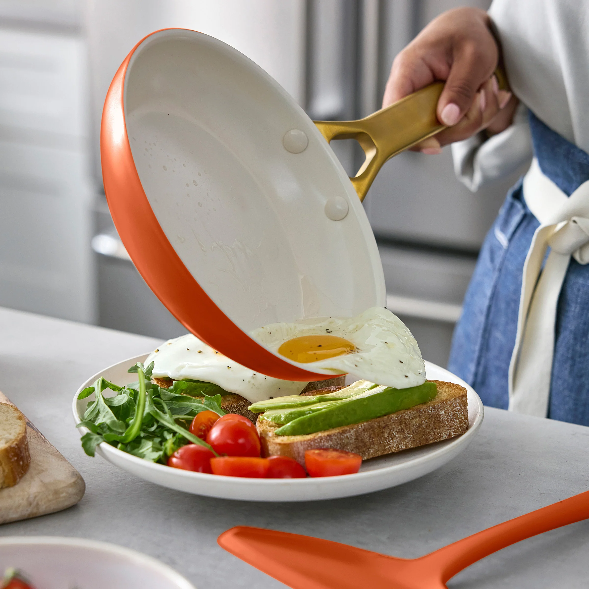 Reserve Pro Ceramic Nonstick 8 Frypan | Harvest